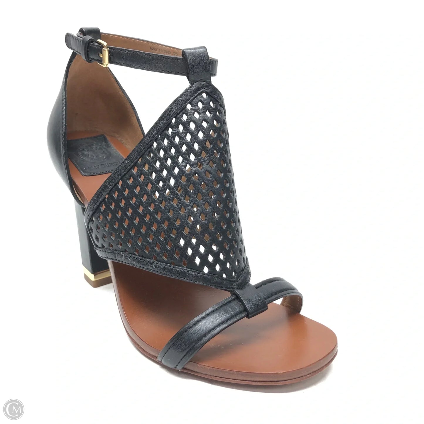 Sandals Designer By Tory Burch In Black, Size: 8
