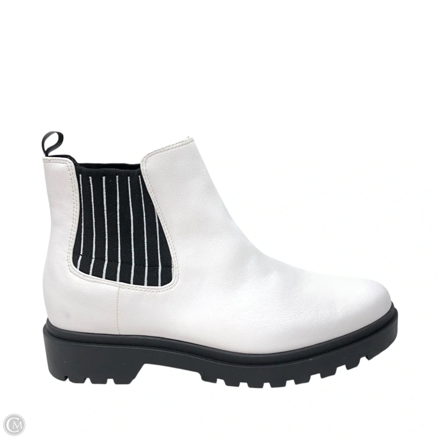 Boots Ankle Flats By Mix No 6 In White, Size: 8