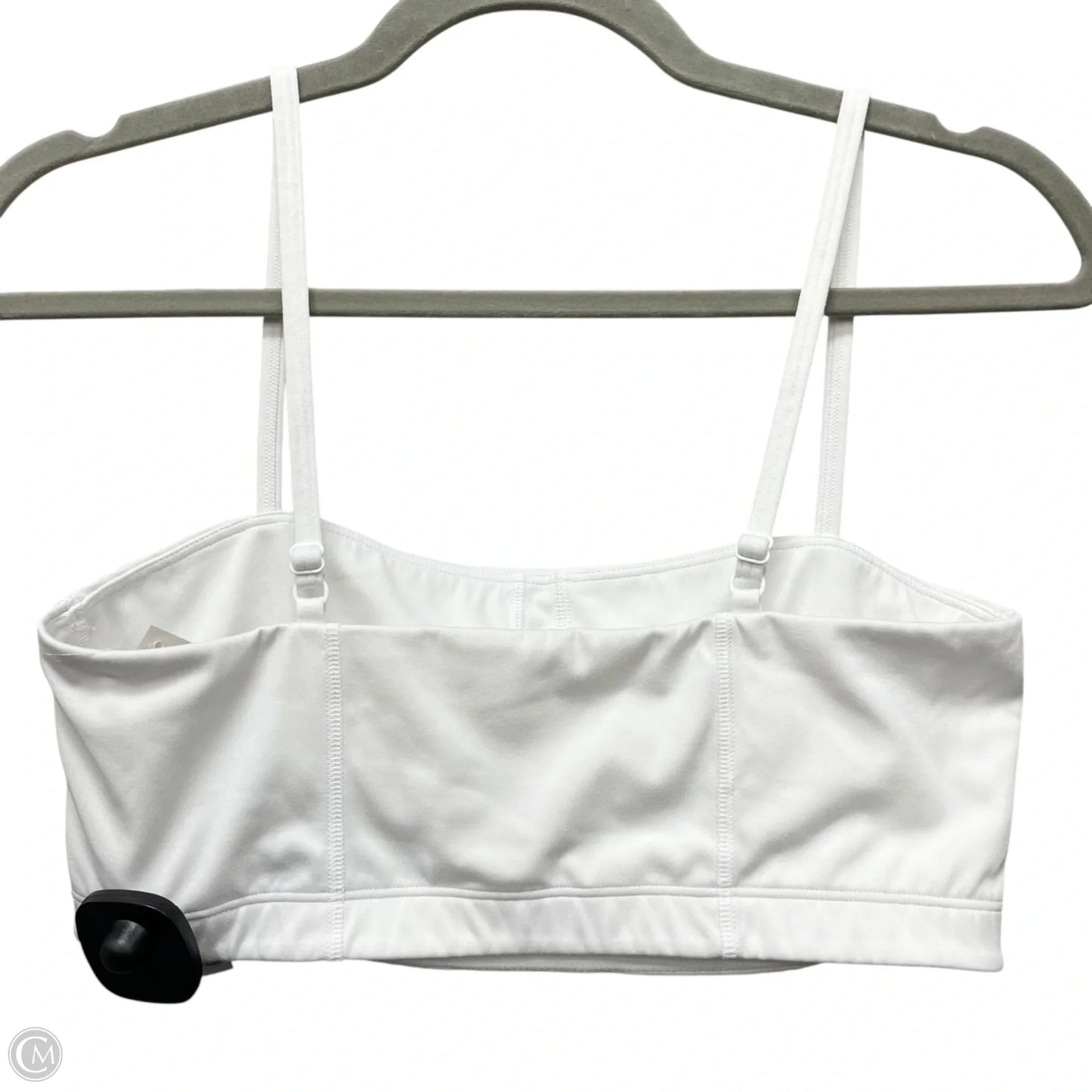 Athletic Bra By Gym Shark In White, Size: M
