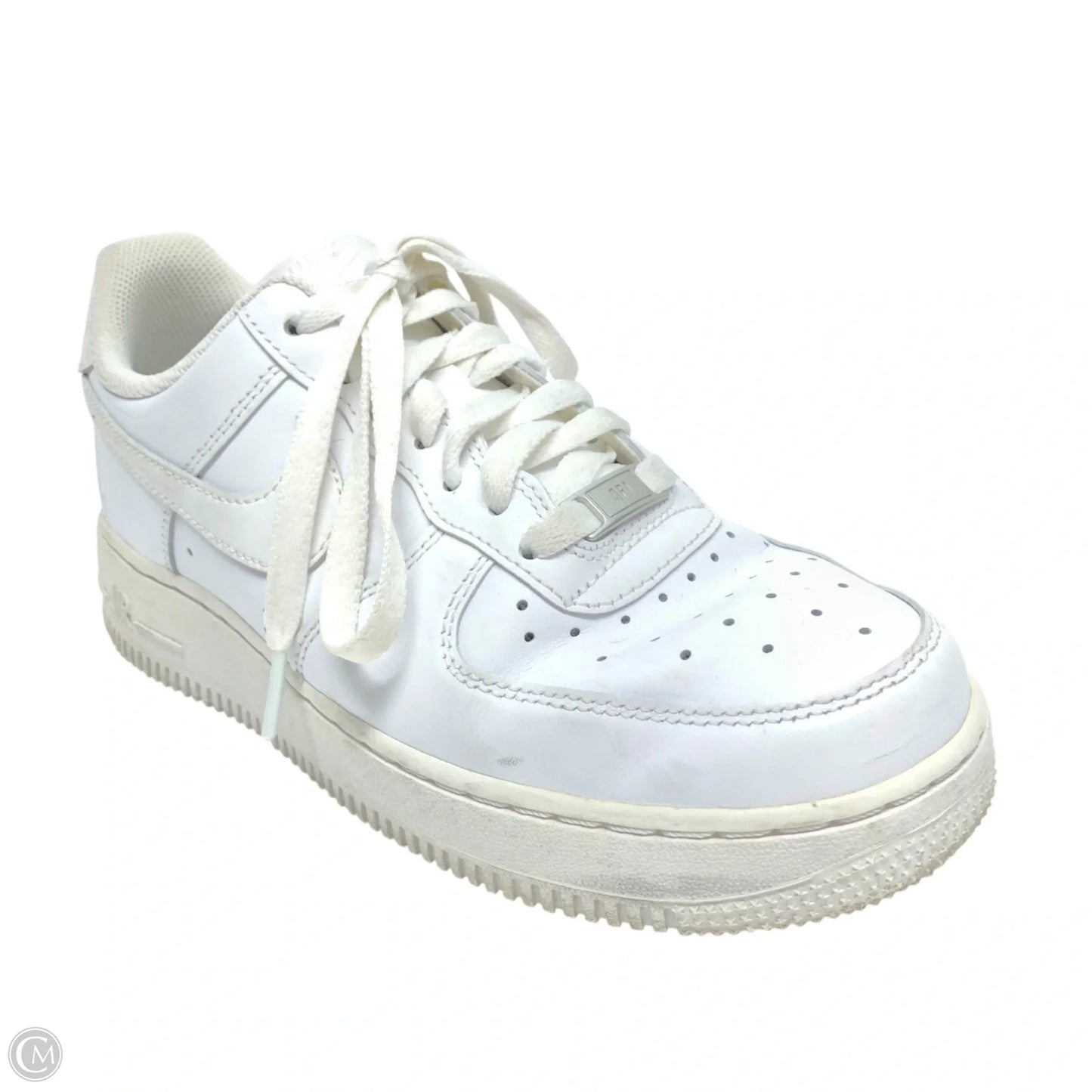 Shoes Athletic By Nike In White, Size: 8