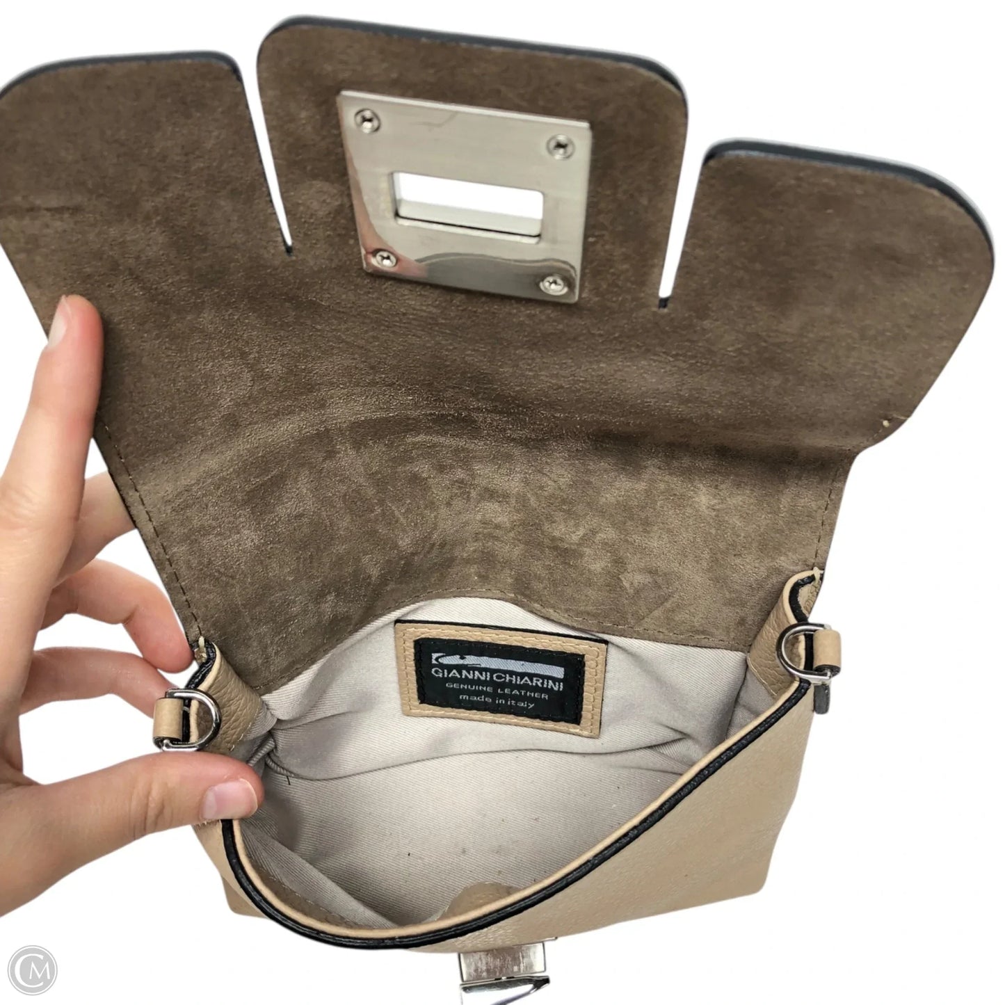 Crossbody Leather By Cmb, Size: Small