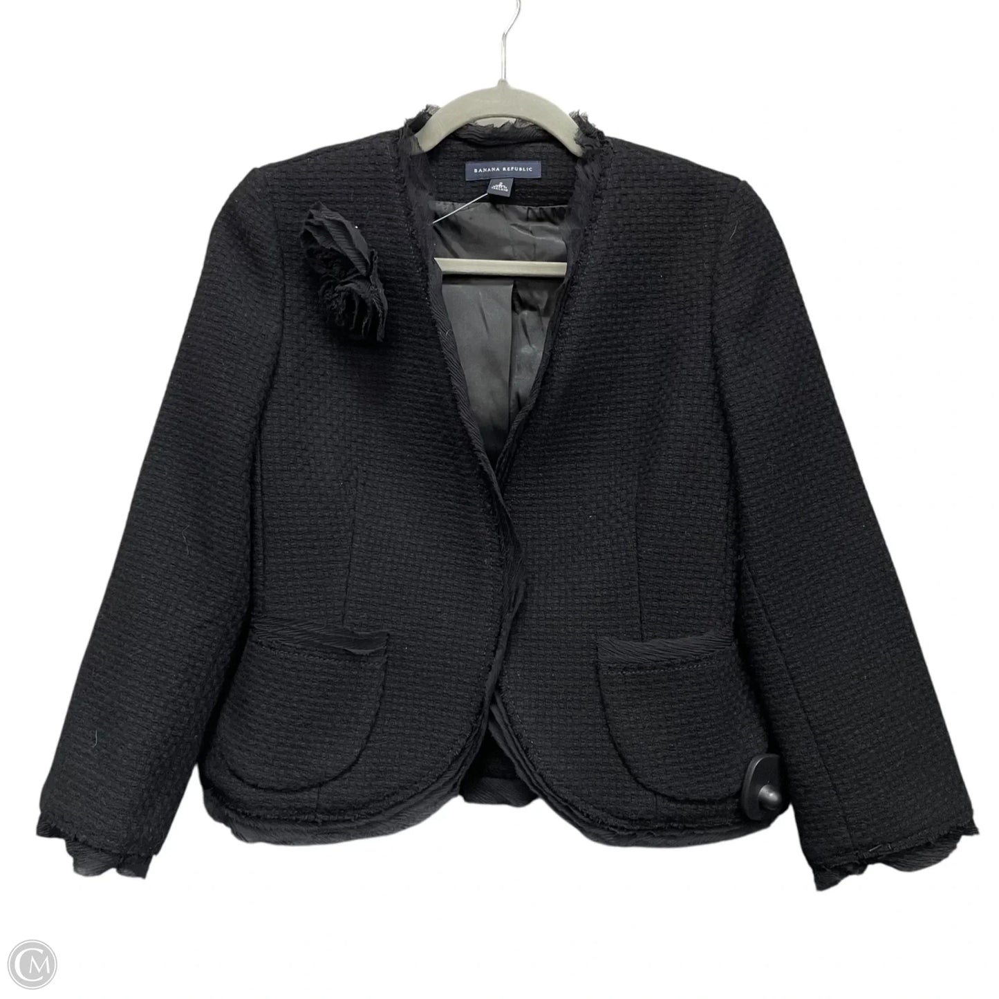 Blazer By Banana Republic In Black, Size: 2