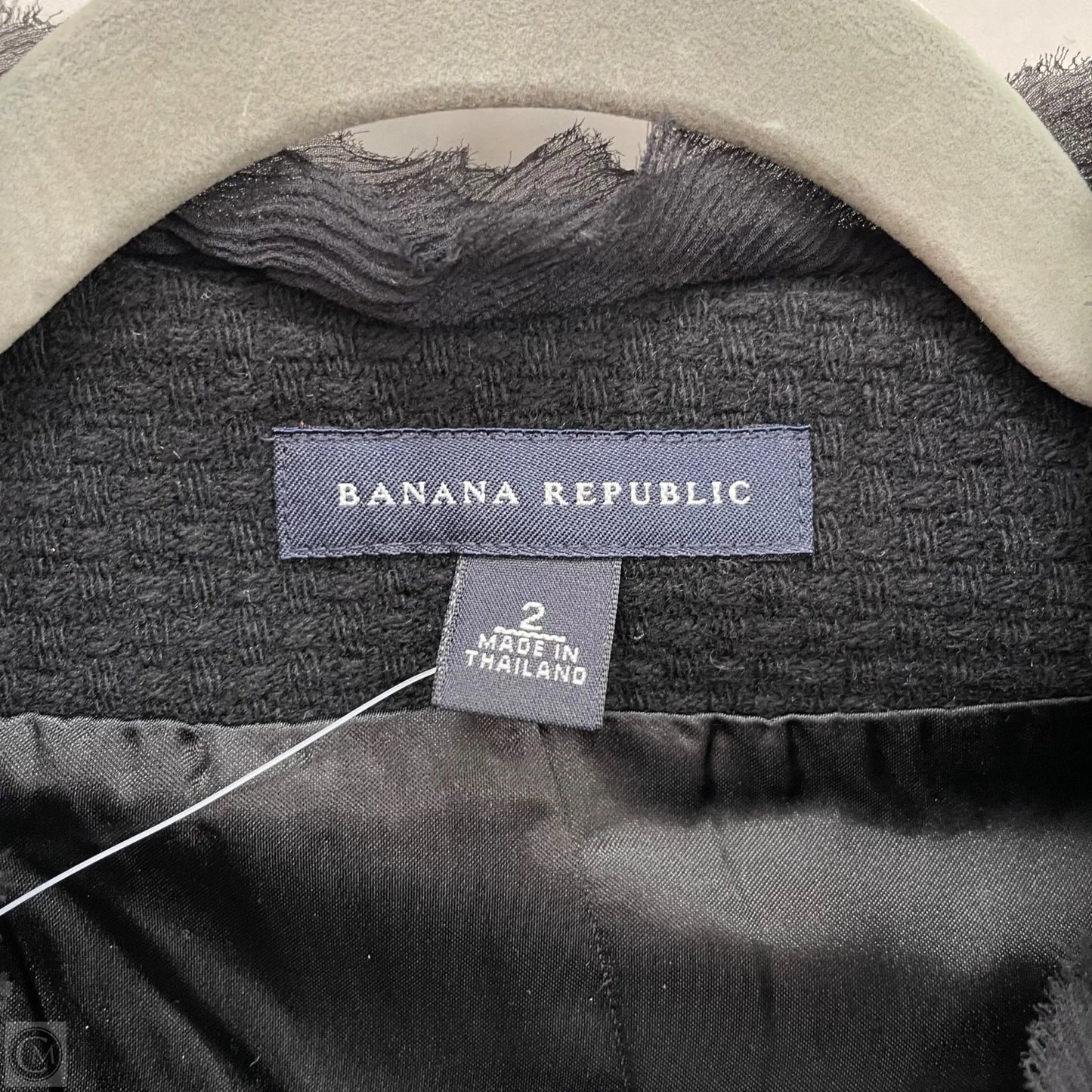 Blazer By Banana Republic In Black, Size: 2