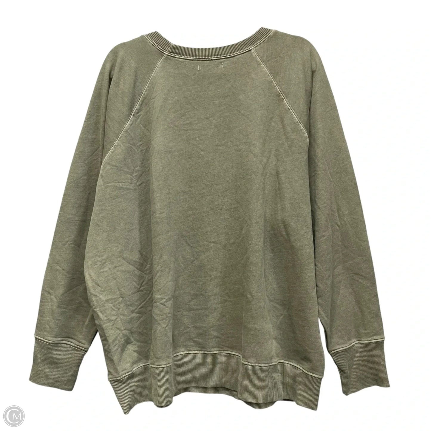 Sweatshirt Crewneck By Maurices In Green, Size: Xxl