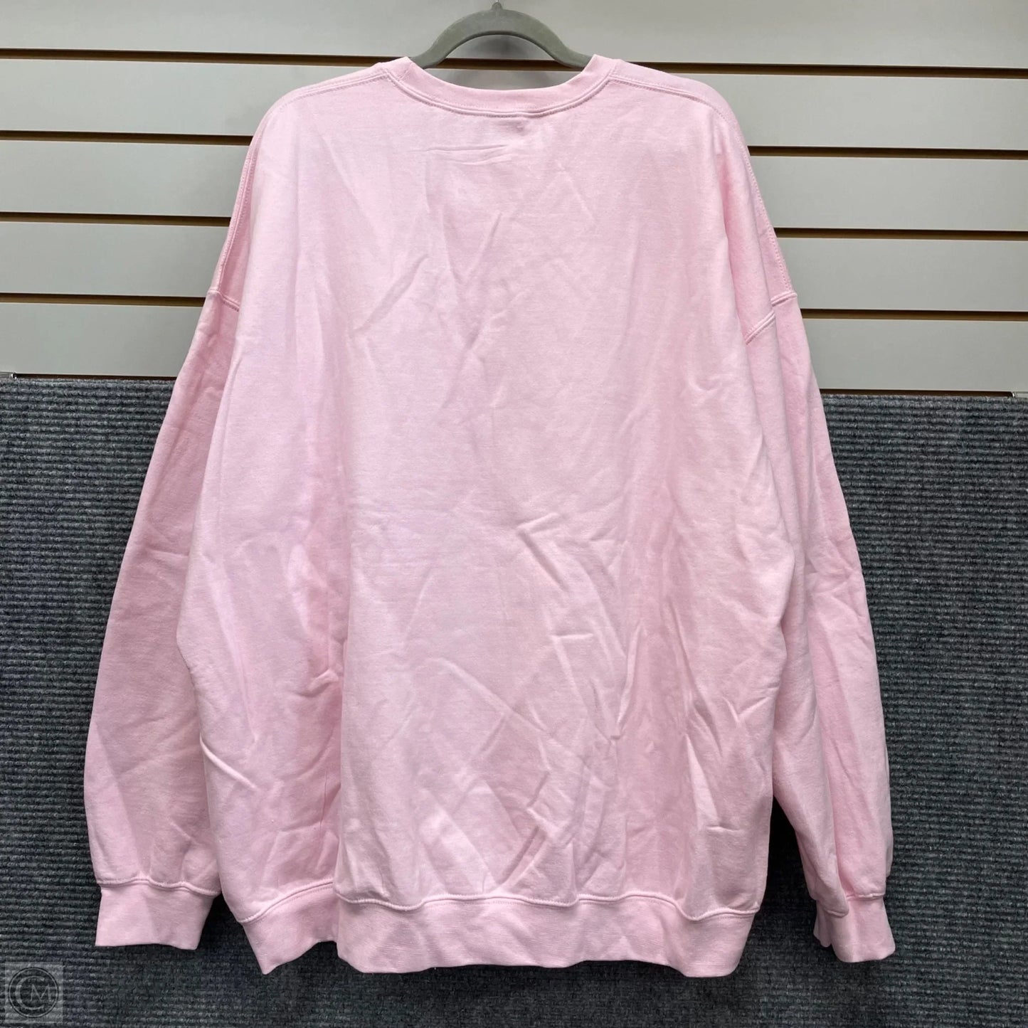 Sweatshirt Crewneck By Clothes Mentor In Pink, Size: 2x