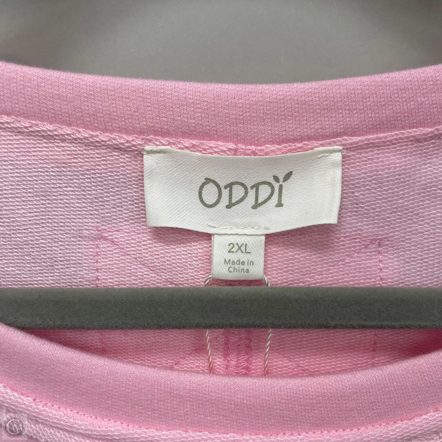 Top Short Sleeve By Oddi In Pink, Size: 2x