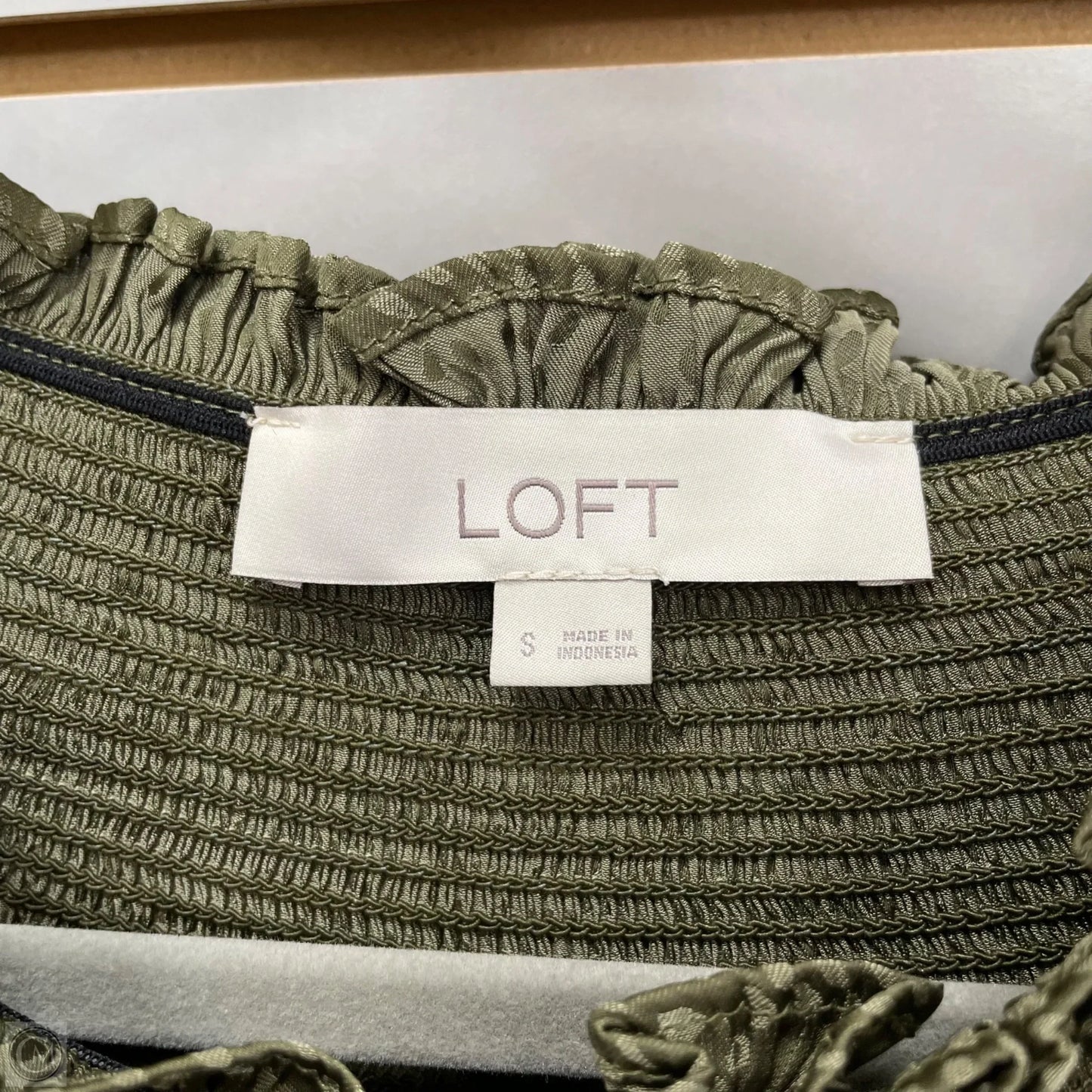 Dress Casual Short By Loft In Green, Size: S