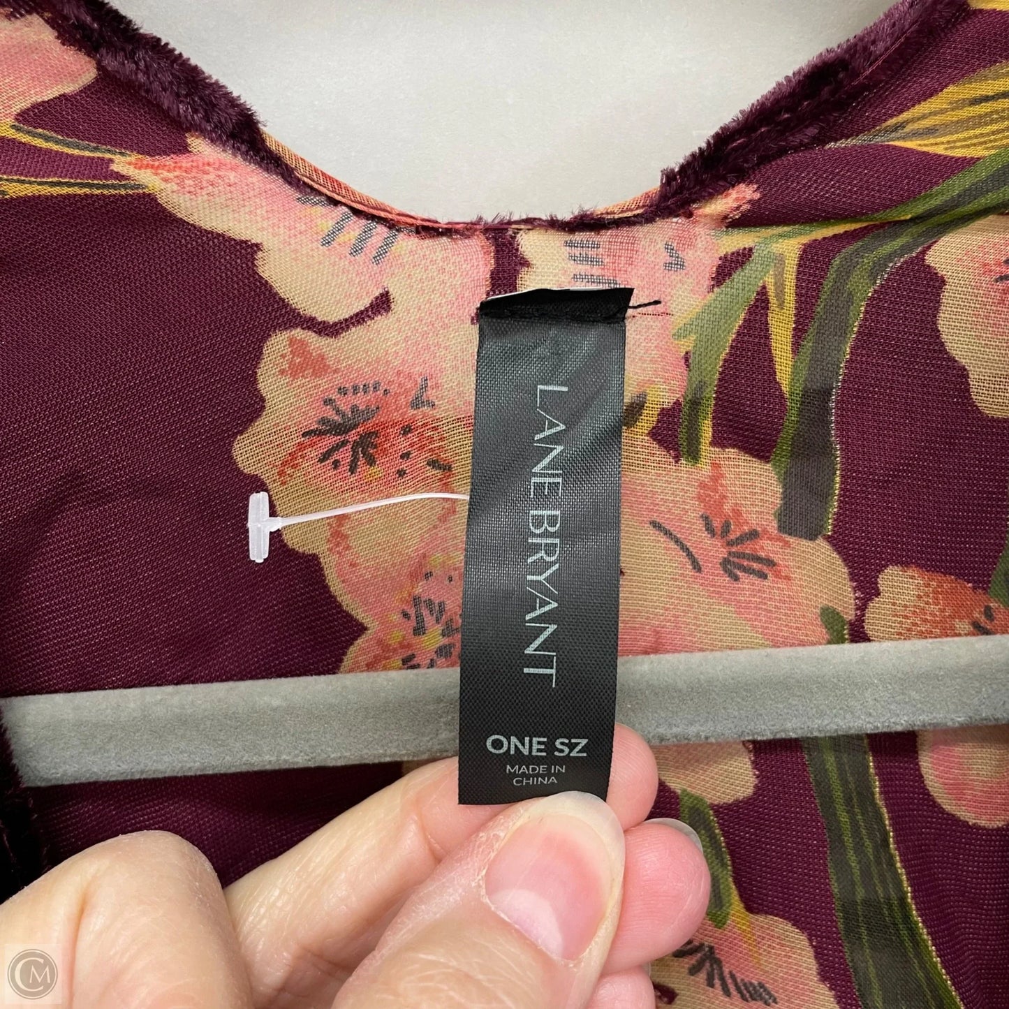 Kimono By Lane Bryant In Floral Print, Size: Osfm