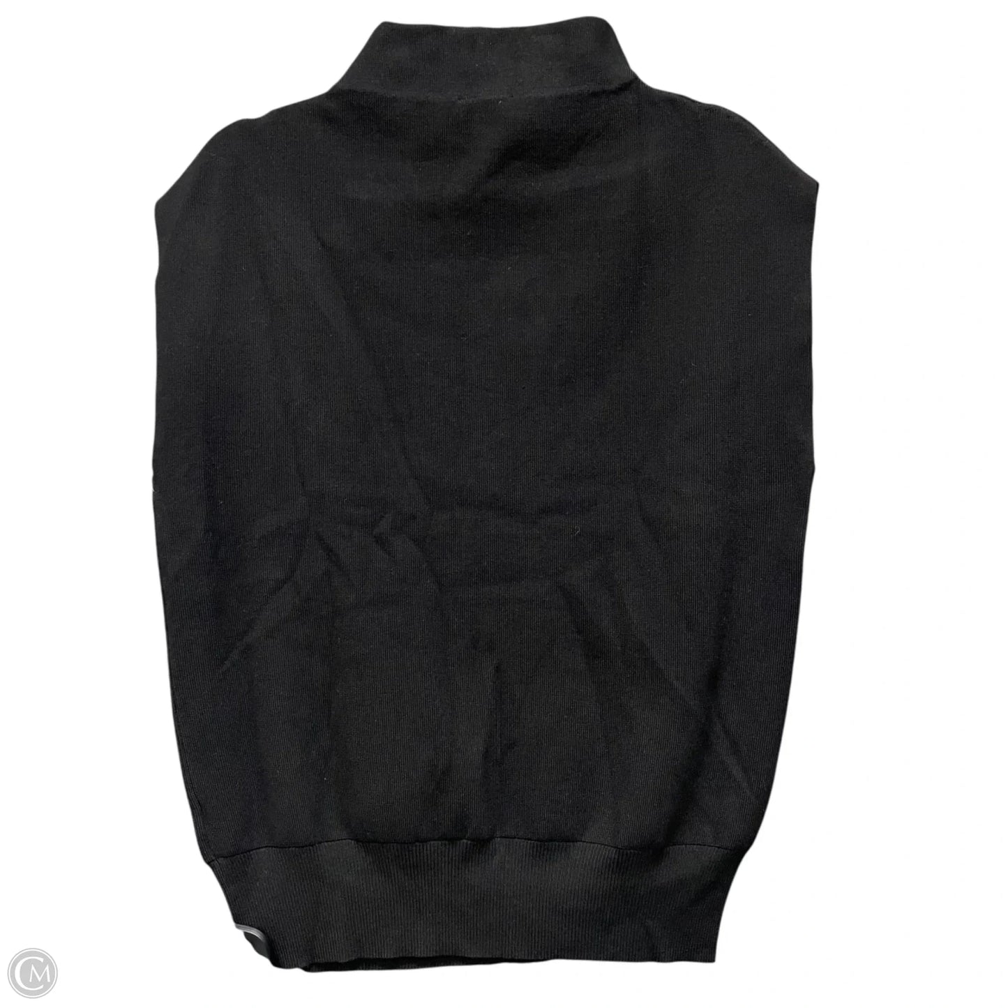 Vest Sweater By Limited In Black, Size: S