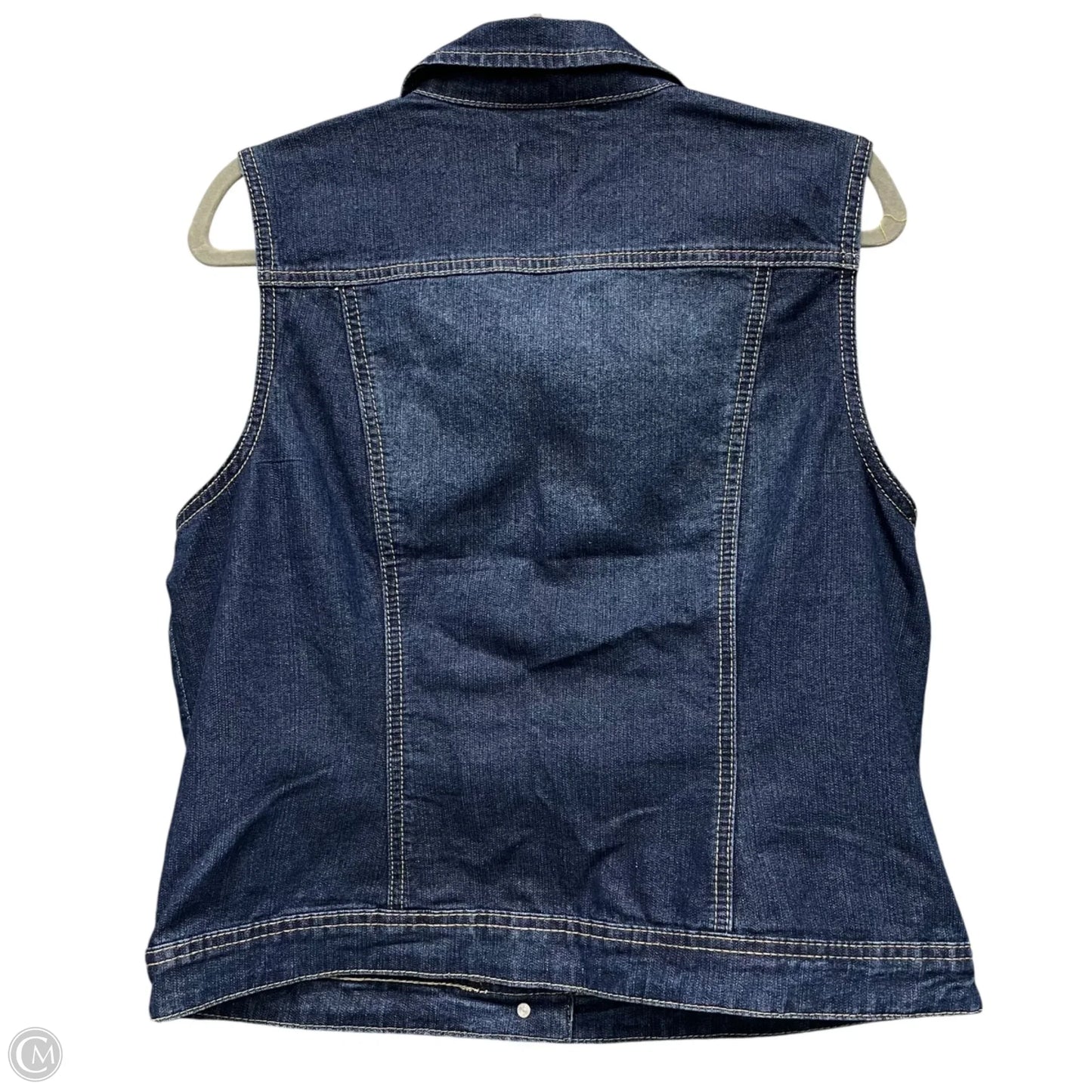 Vest Other By Cmc In Blue Denim, Size: L
