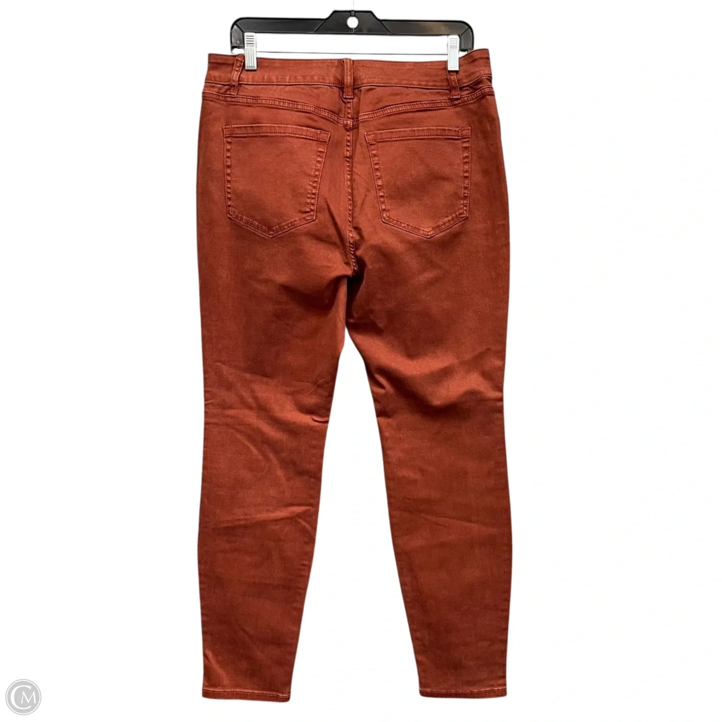 Jeans Skinny By Lane Bryant In Orange, Size: 14