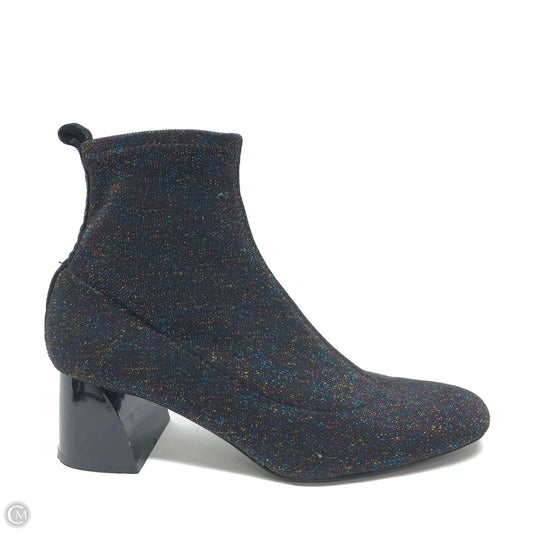 Boots Ankle Heels By Zara In Black, Size: 7.5