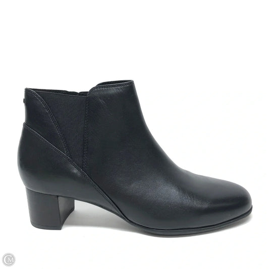Boots Ankle Heels By Cmc In Black, Size: 10