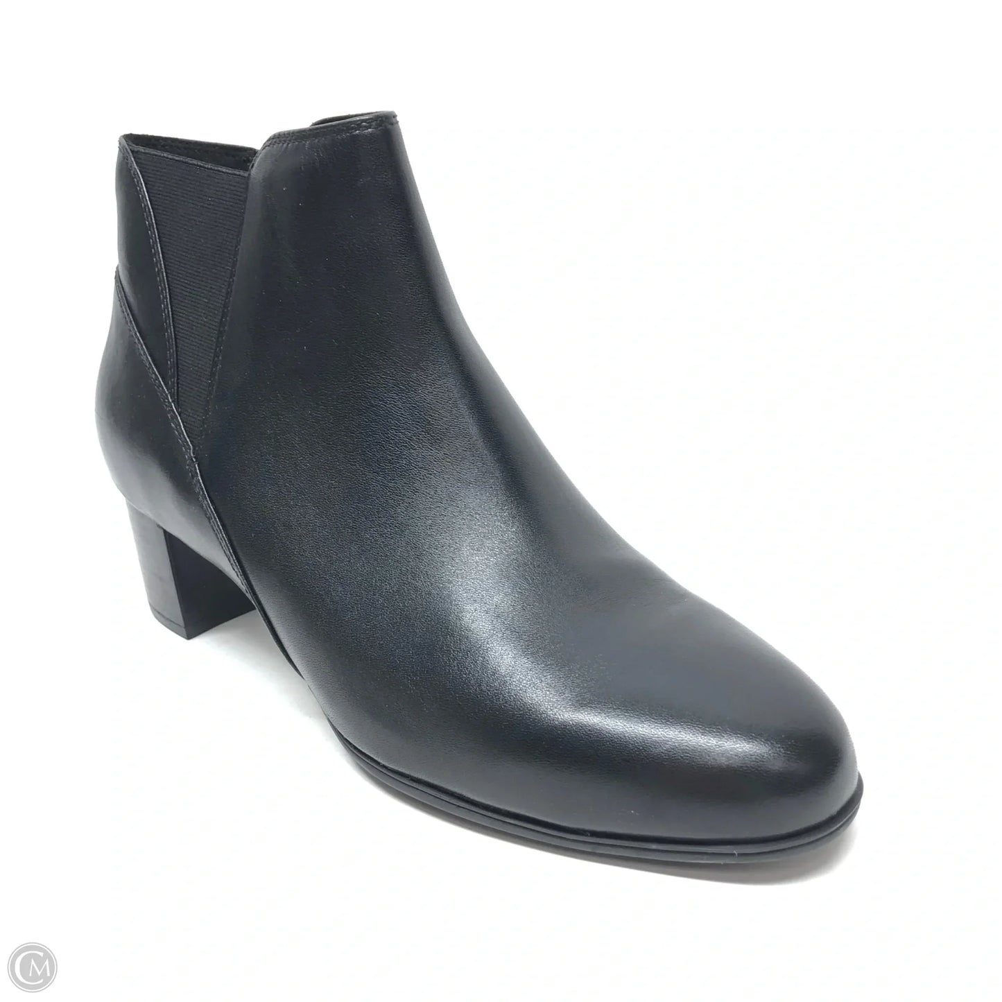 Boots Ankle Heels By Cmc In Black, Size: 10