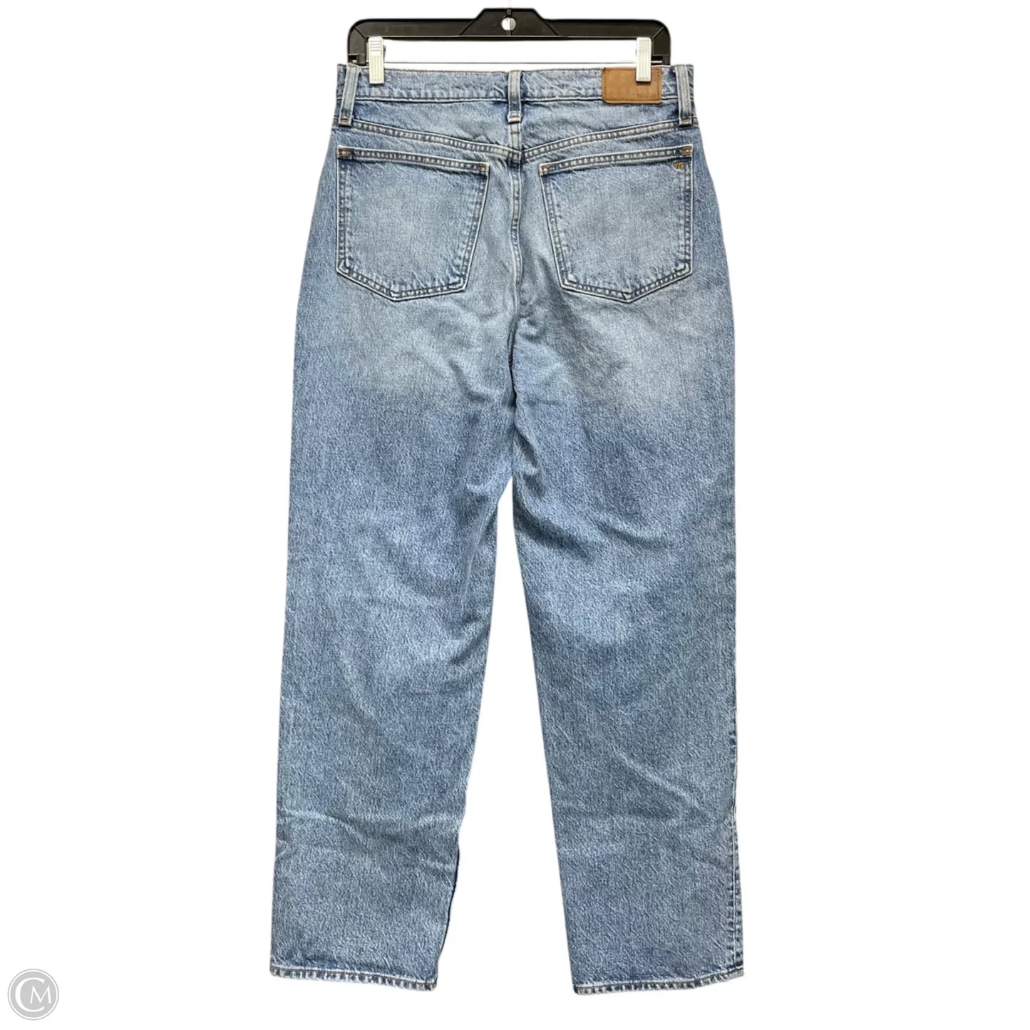 Jeans Straight By Madewell In Blue Denim, Size: 6