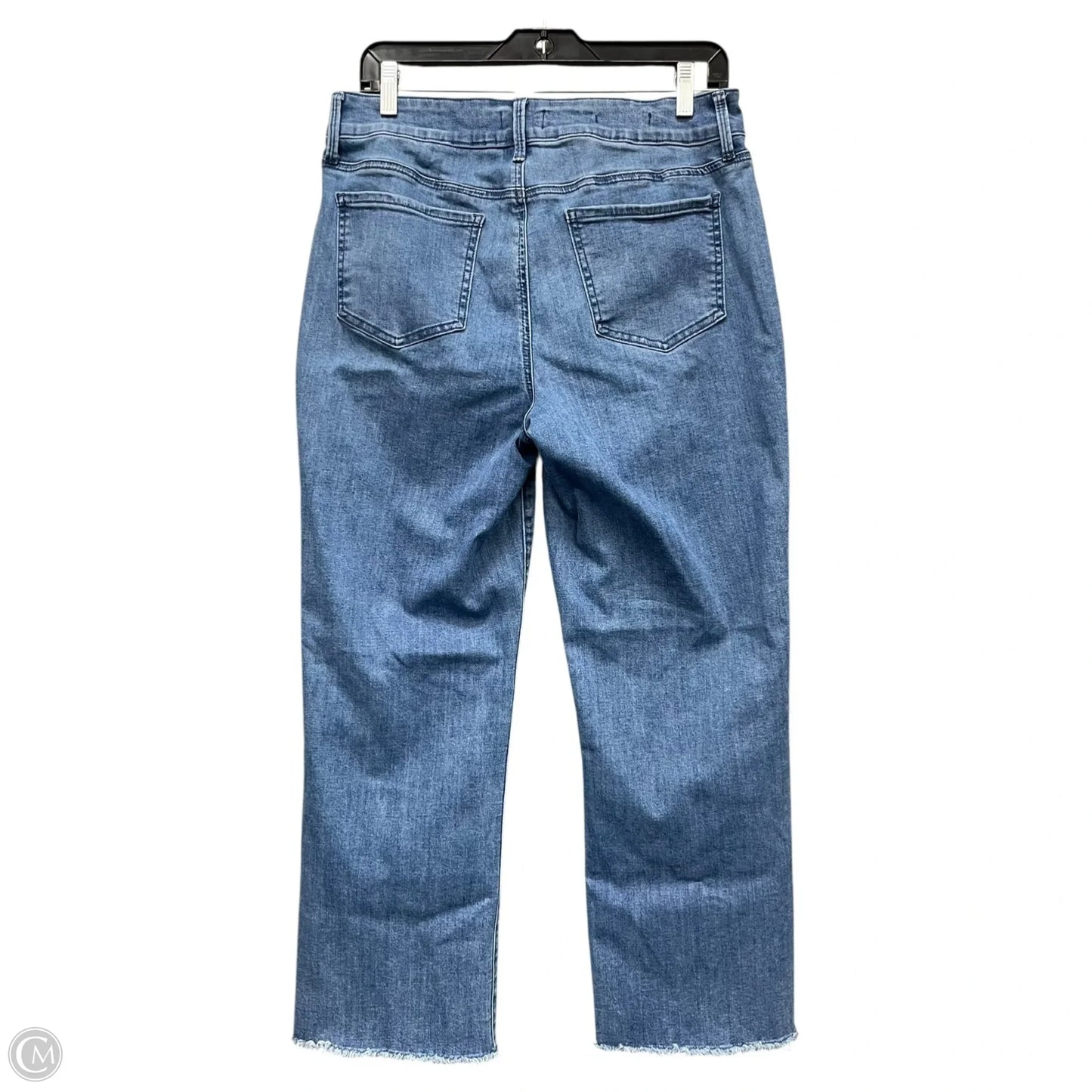 Jeans Straight By Not Your Daughters Jeans In Blue Denim, Size: 10