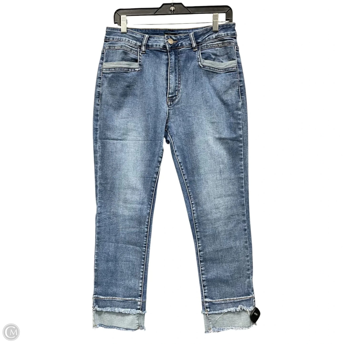 Jeans Skinny By Coco And Carmen In Blue Denim, Size: L