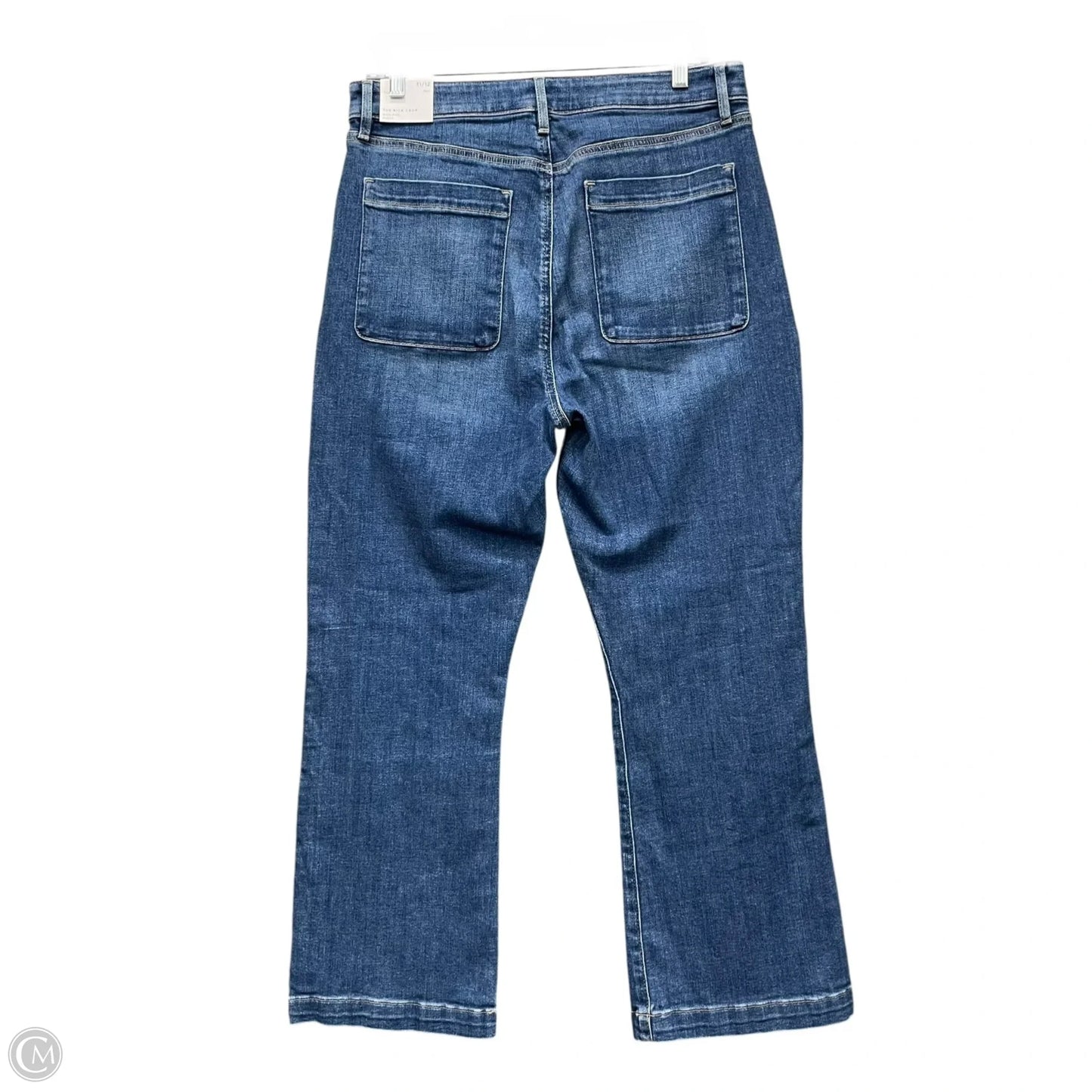 Jeans Boot Cut By Loft In Blue Denim, Size: 12