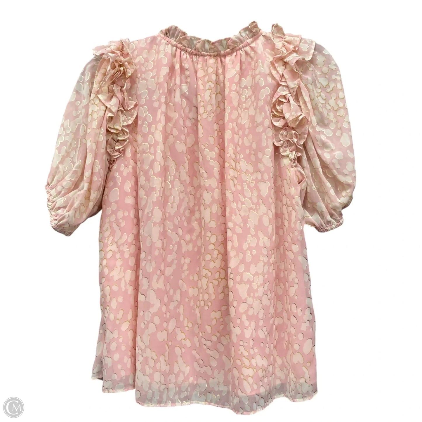 Top Short Sleeve By Buddy Love In Pink, Size: S
