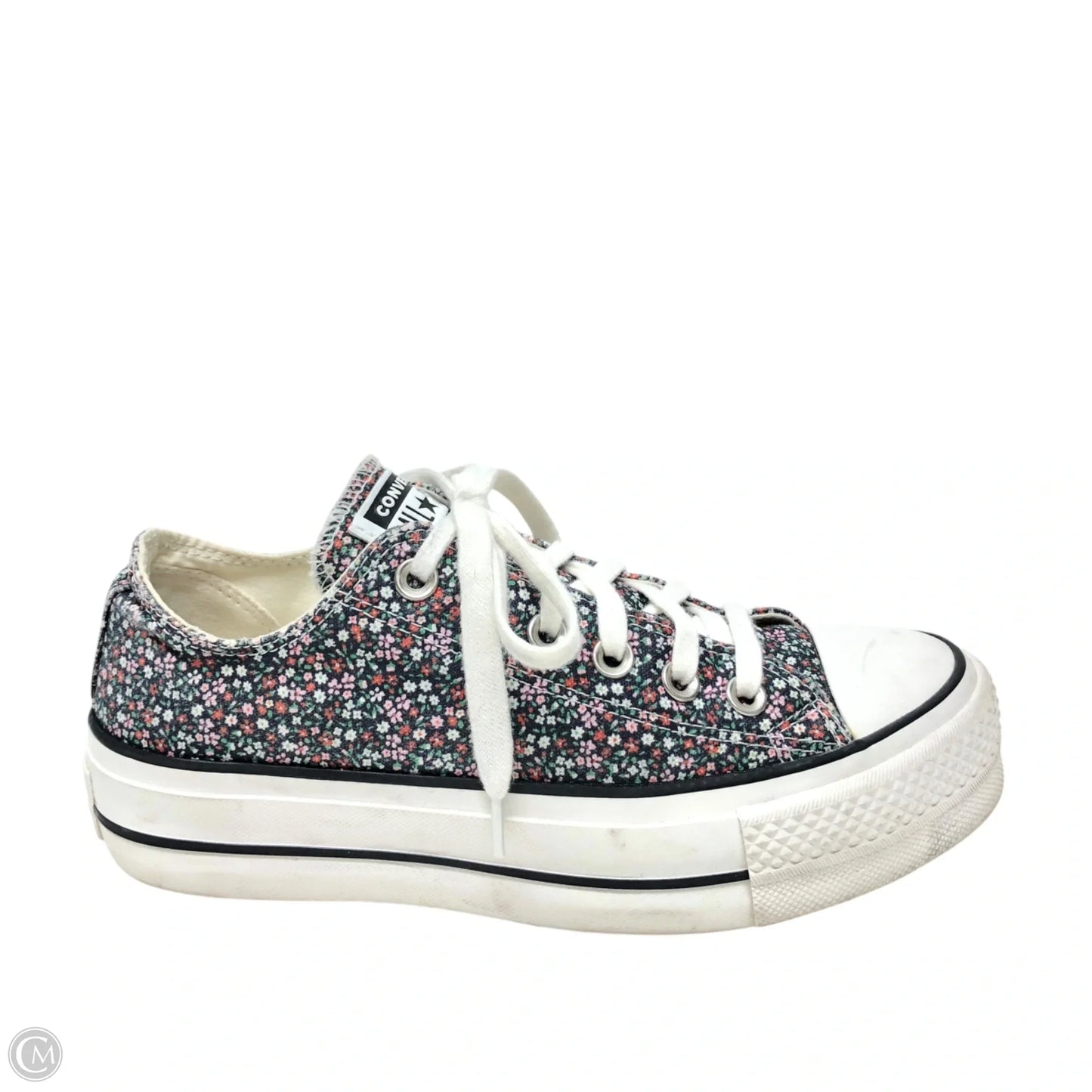 Shoes Sneakers Platform By Converse In Floral Print, Size: 6.5