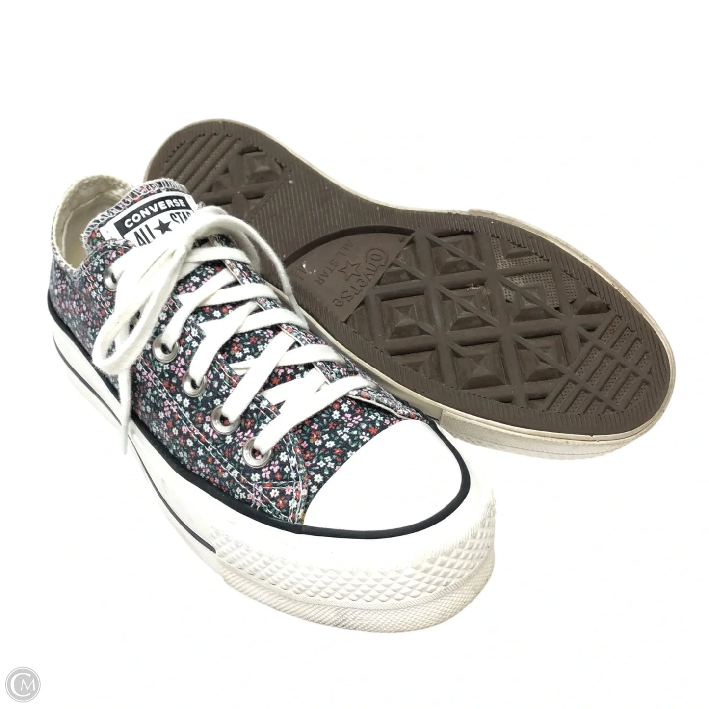 Shoes Sneakers Platform By Converse In Floral Print, Size: 6.5