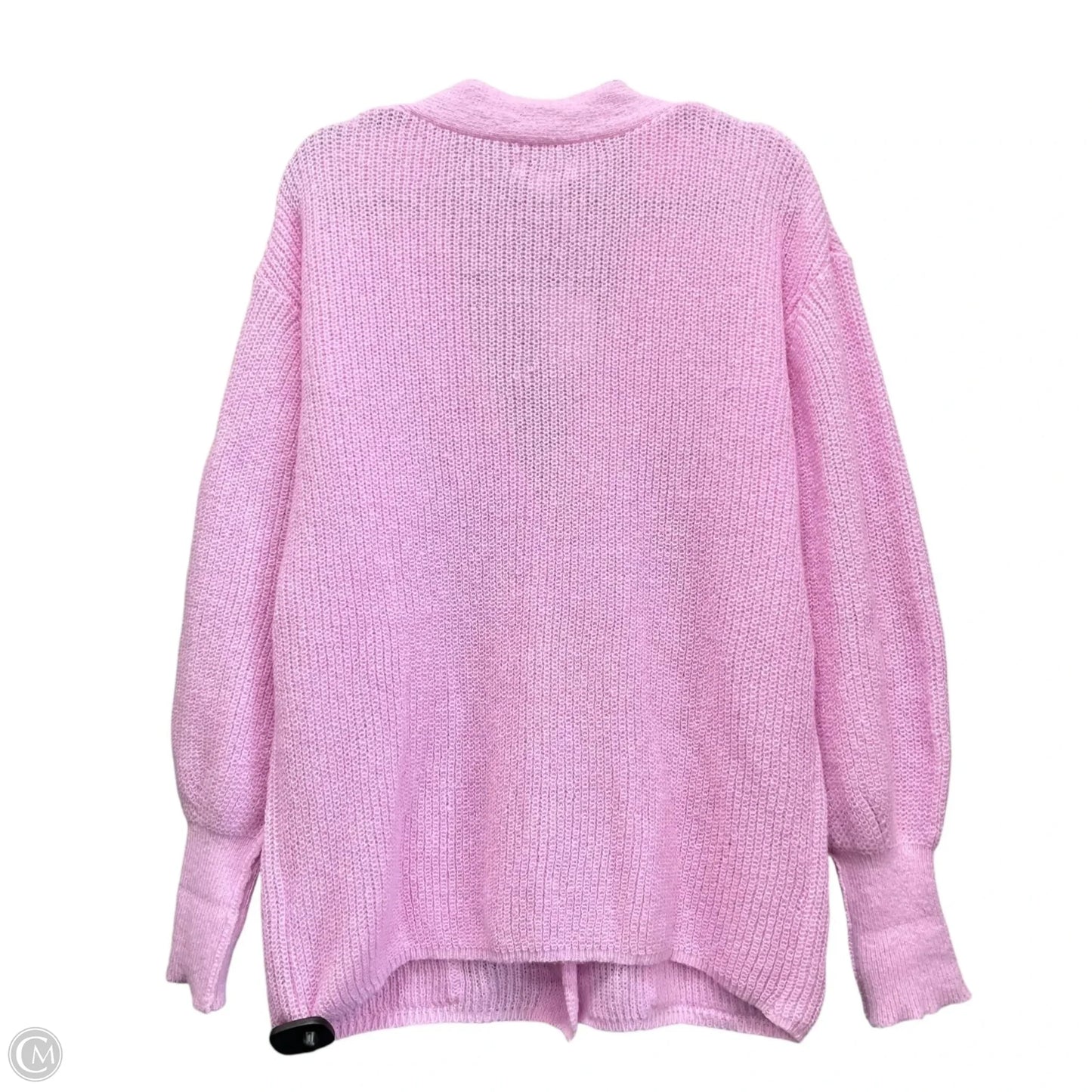 Sweater Cardigan By Mudpie In Pink, Size: M