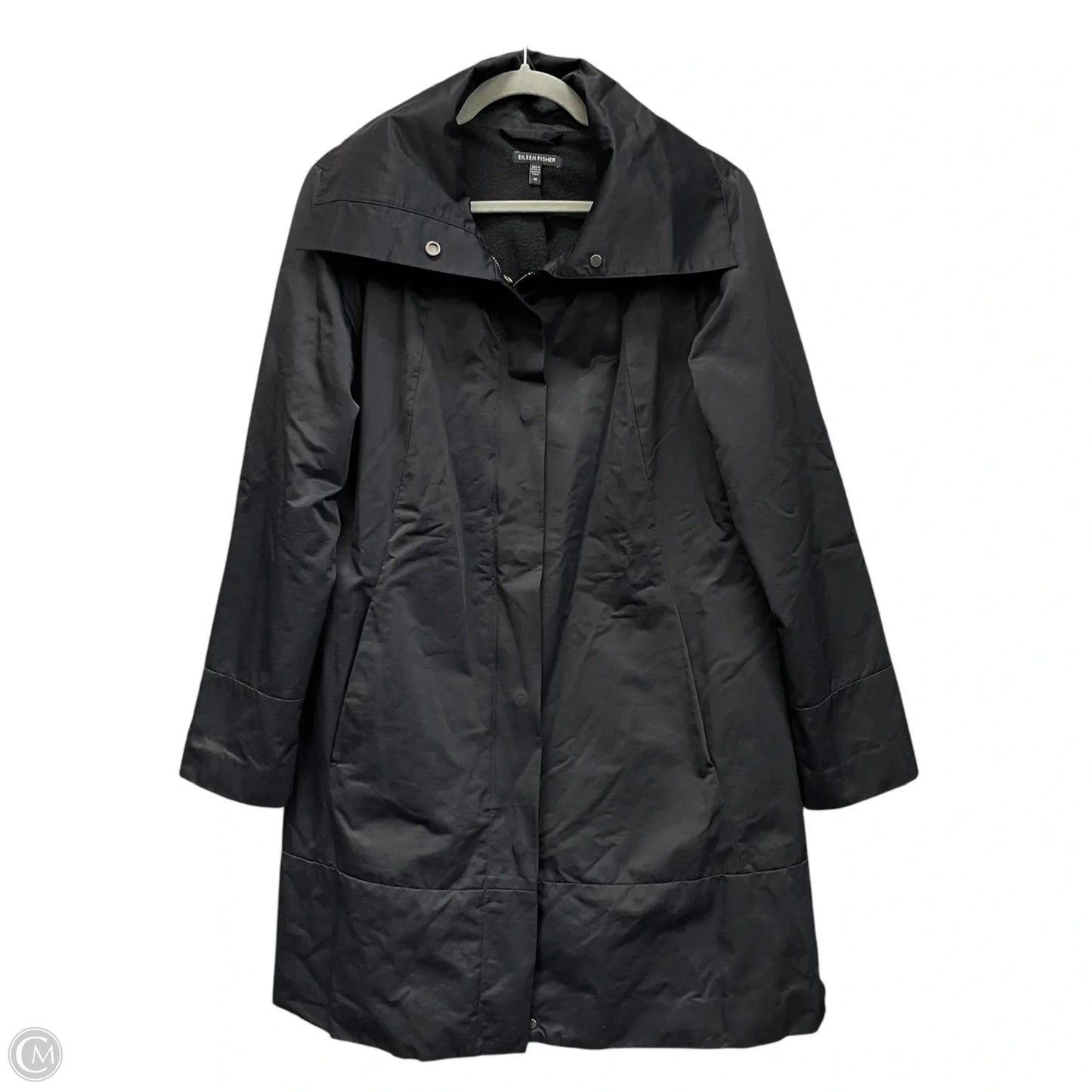 Coat Other By Eileen Fisher In Black, Size: M