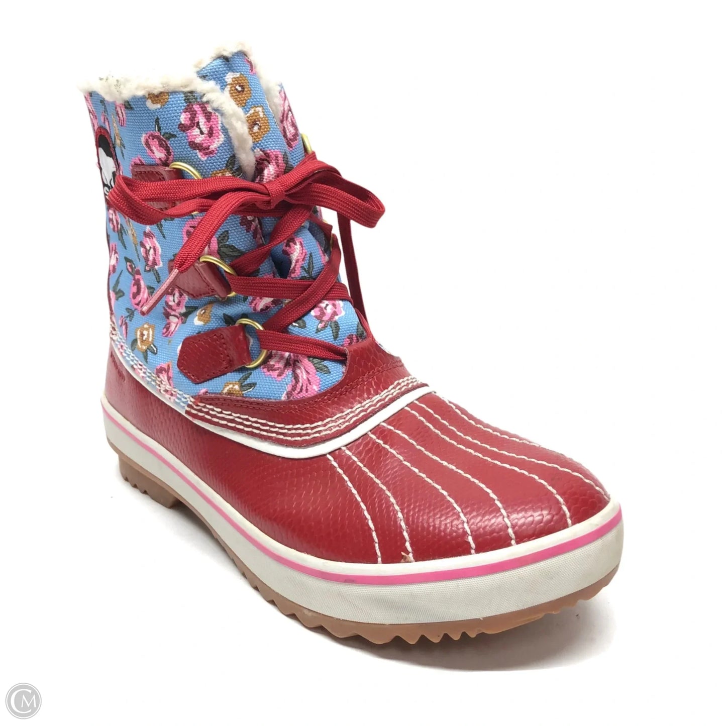 Boots Ankle Flats By Sorel In Red, Size: 9
