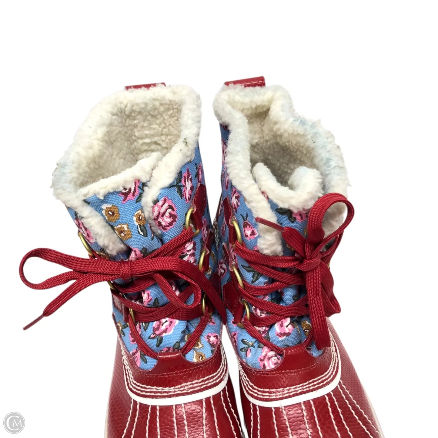 Boots Ankle Flats By Sorel In Red, Size: 9