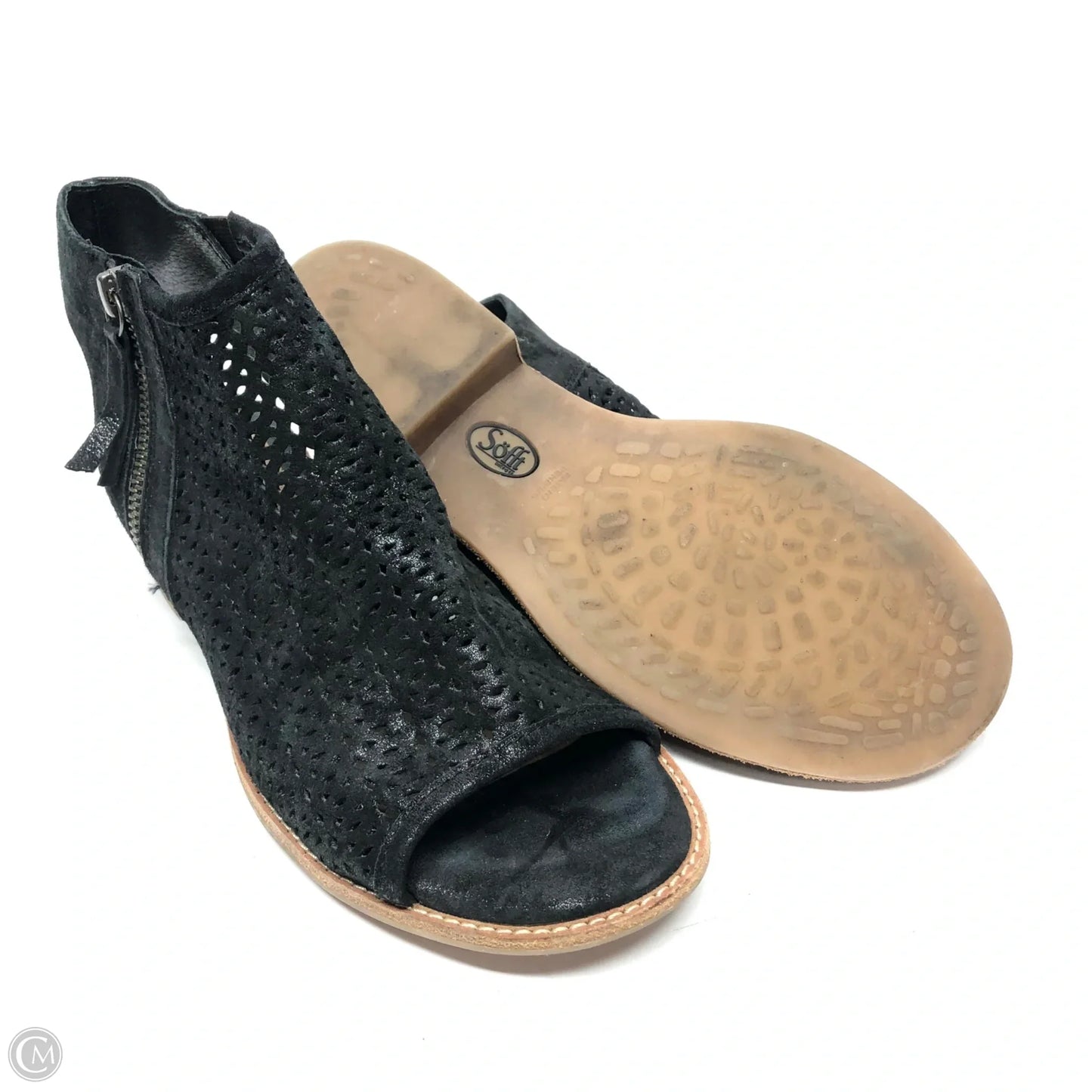 Shoes Flats By Sofft In Black, Size: 8