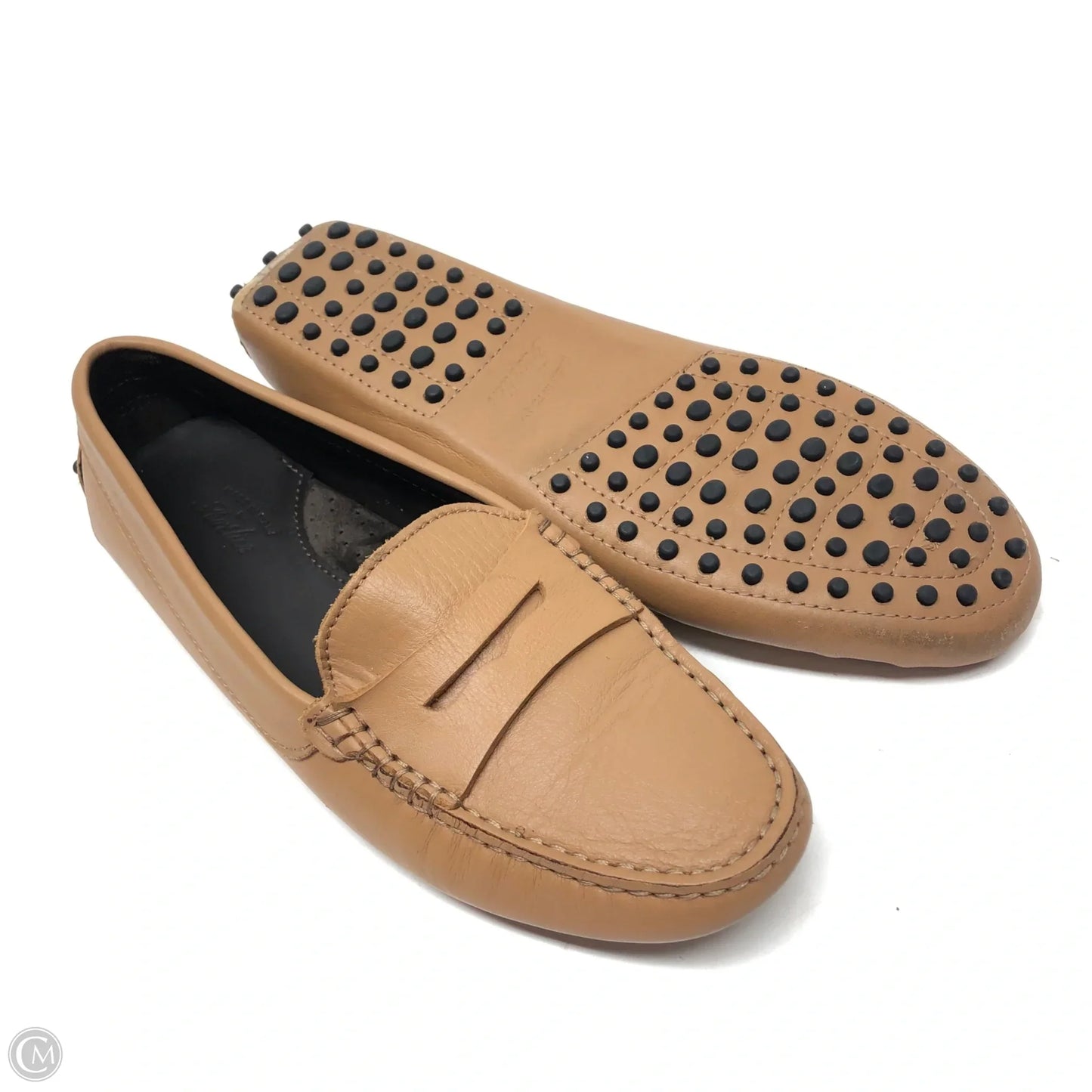 Shoes Flats By Aurelien In Brown, Size: 7.5