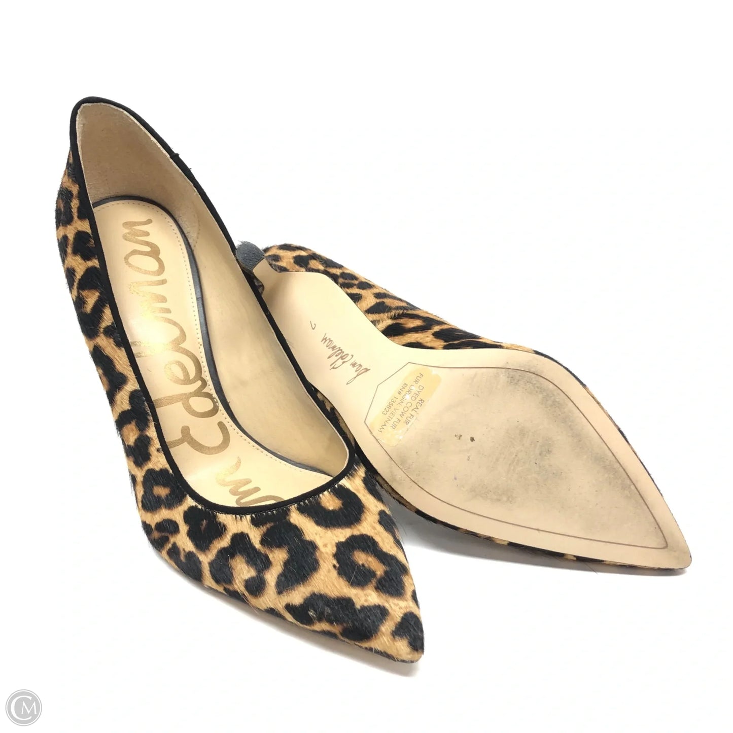 Shoes Heels Stiletto By Sam Edelman In Animal Print, Size: 7
