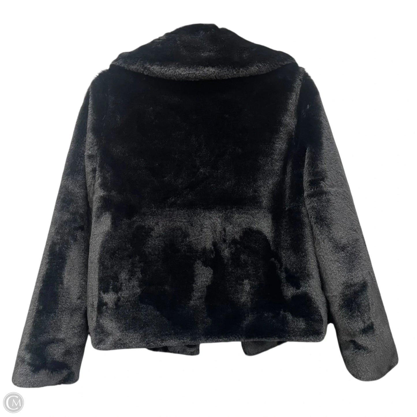 Jacket Faux Fur & Sherpa By Express In Black, Size: S
