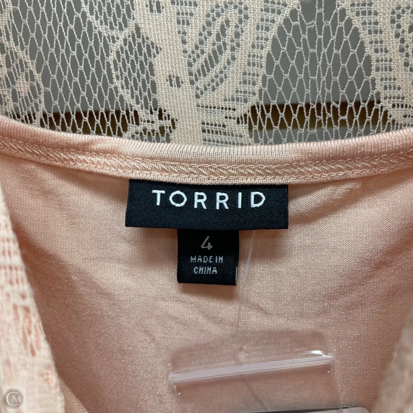 Dress Casual Maxi By Torrid In Peach, Size: 26