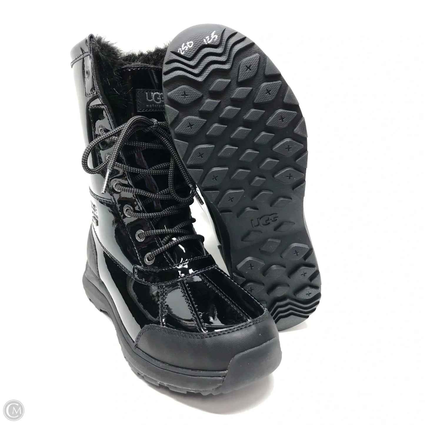 Boots Designer By Ugg In Black, Size: 9