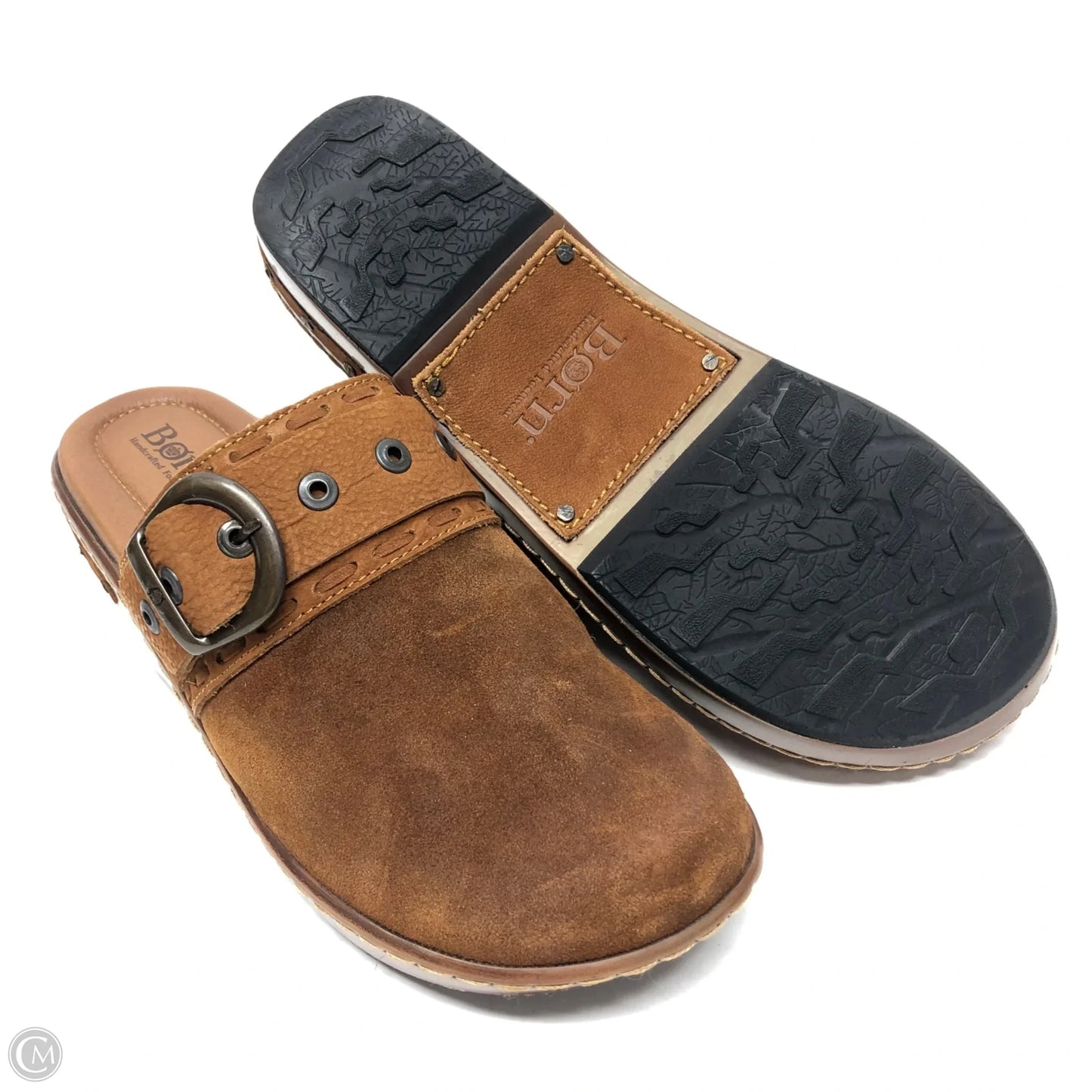 Shoes Flats By Born In Brown, Size: 9