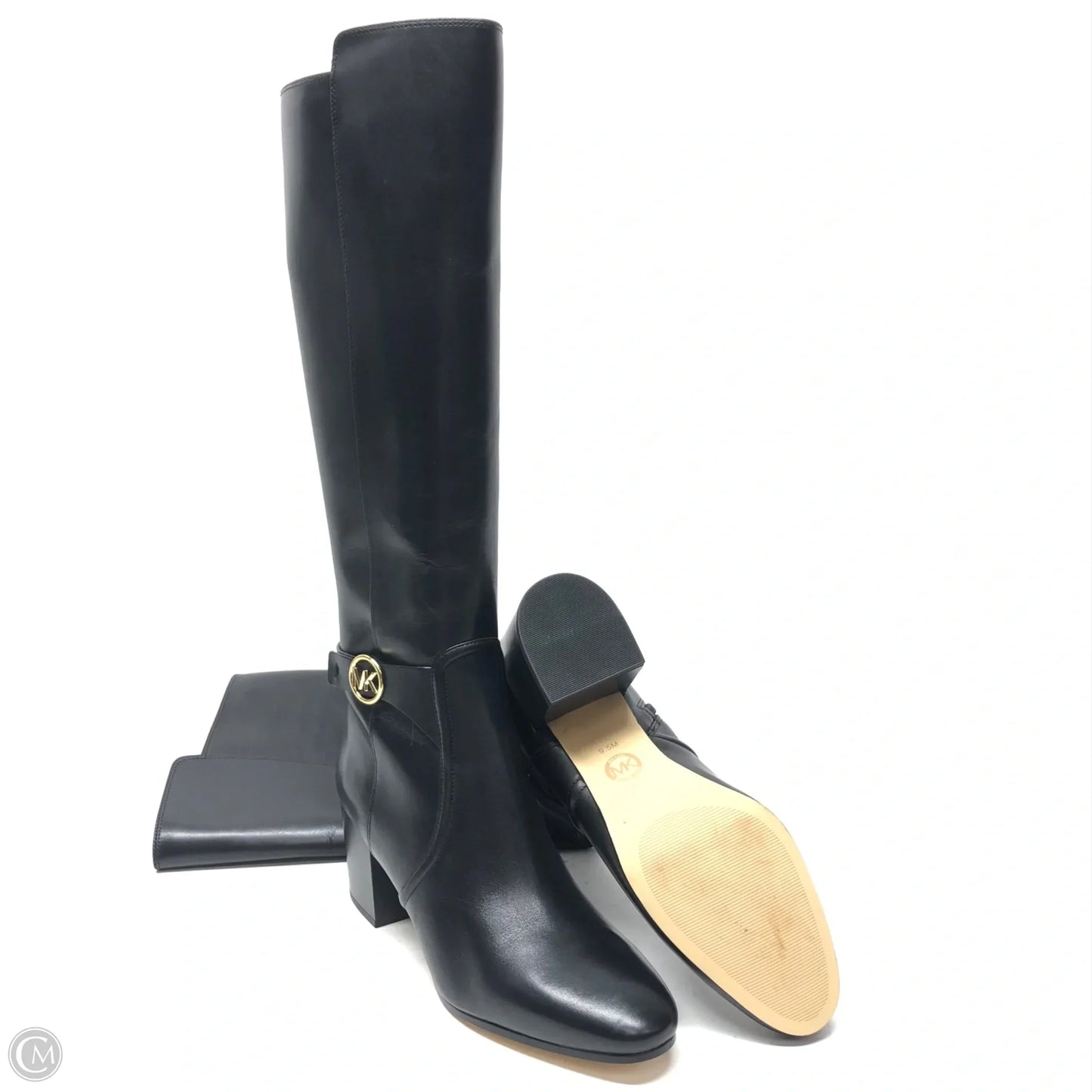 Boots Knee Heels By Michael By Michael Kors In Black, Size: 9.5