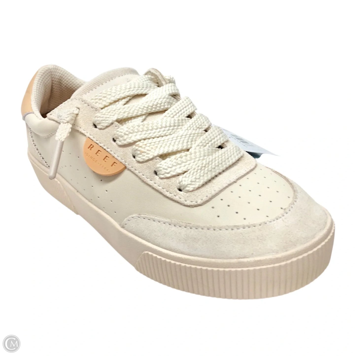 Shoes Sneakers By Reef In Cream, Size: 6.5