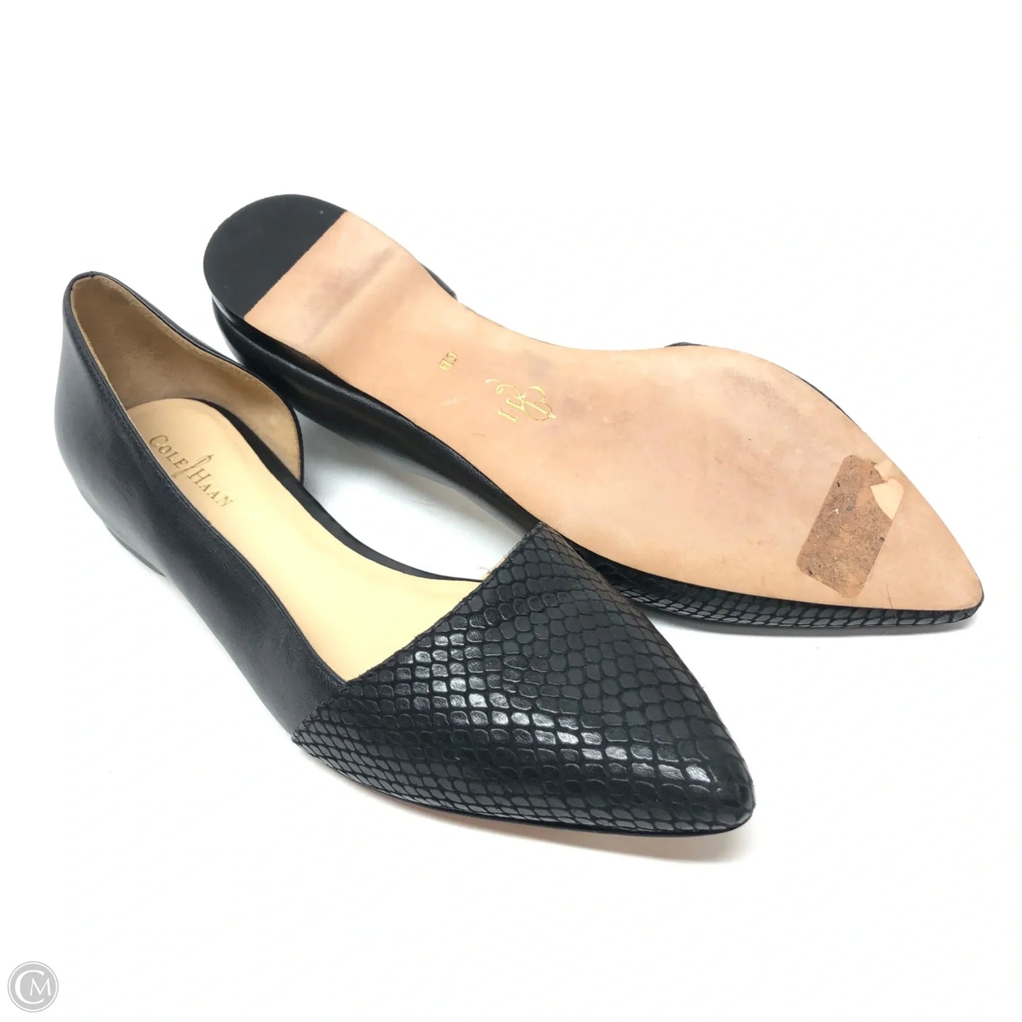 Shoes Flats By Cole-haan In Black, Size: 6