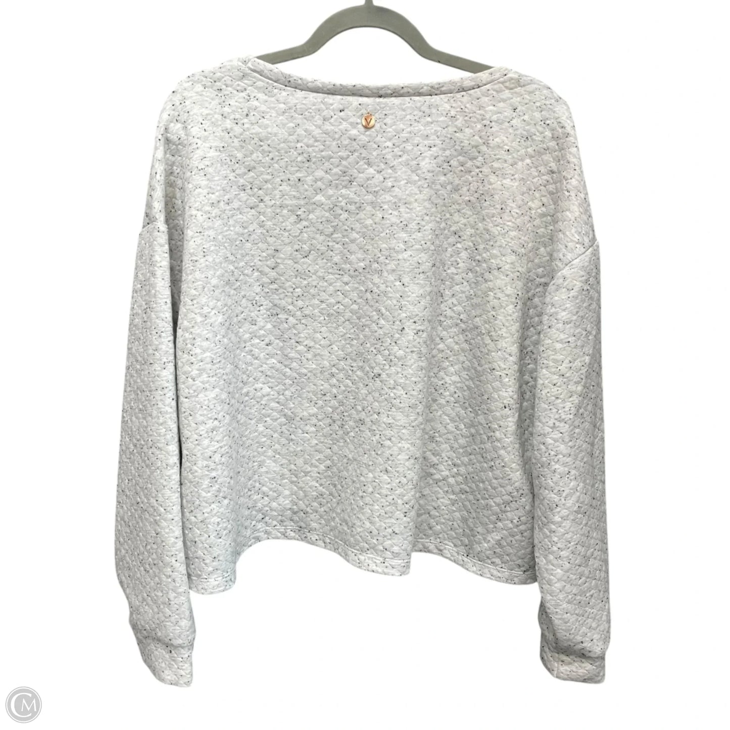 Sweater By Livi Active In Grey, Size: 1x