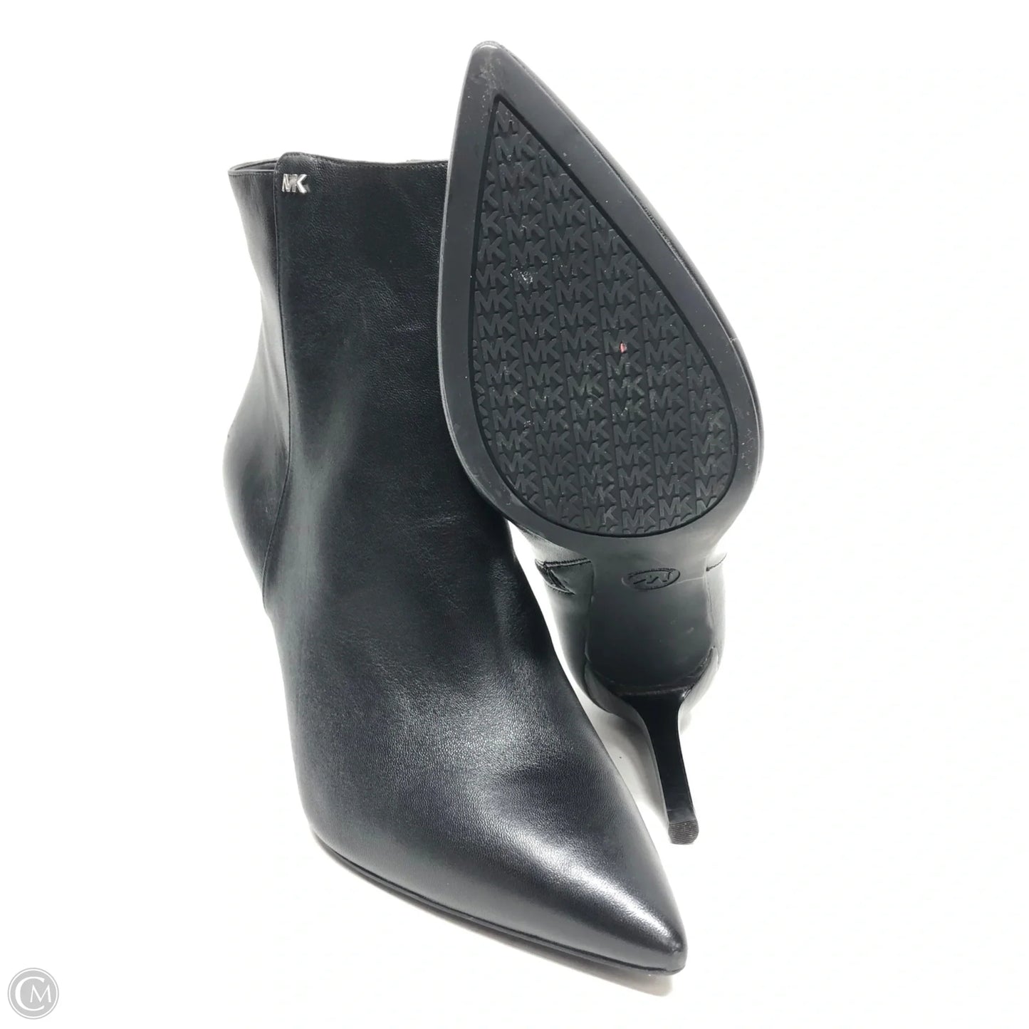 Boots Ankle Heels By Michael By Michael Kors In Black, Size: 10