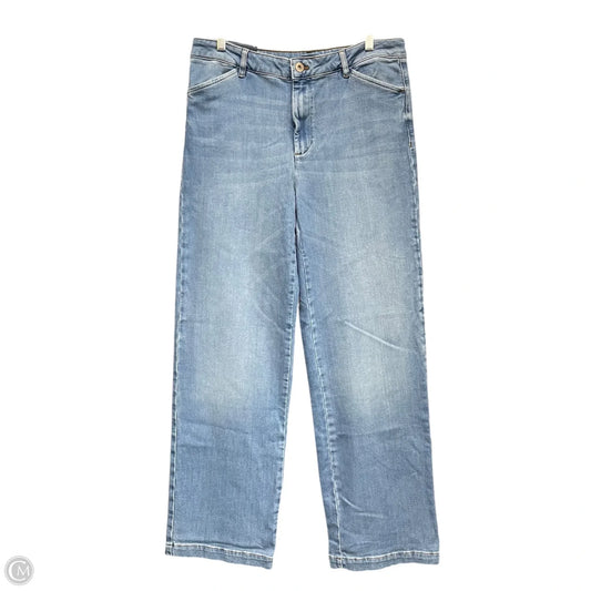 Jeans Straight By J. Jill In Blue Denim, Size: 12