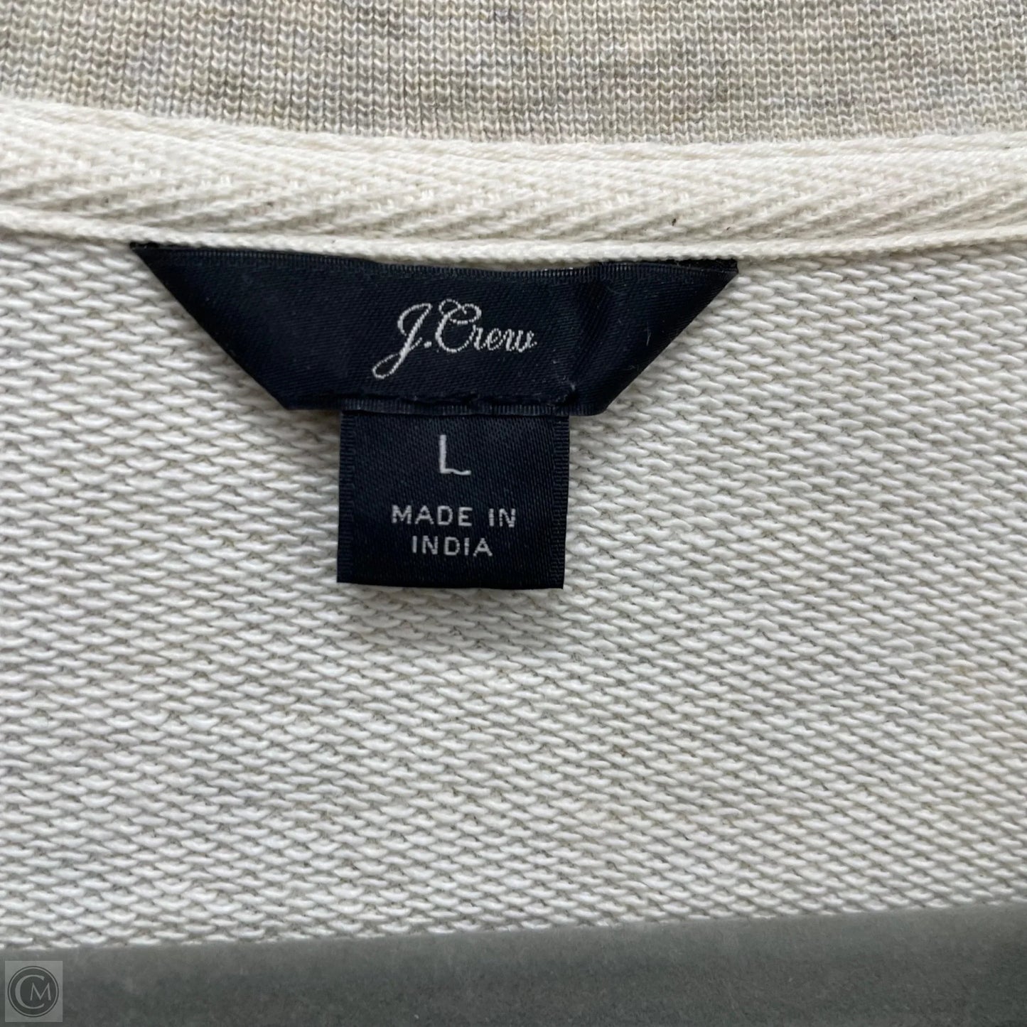 Sweatshirt Crewneck By J. Crew In Beige, Size: L