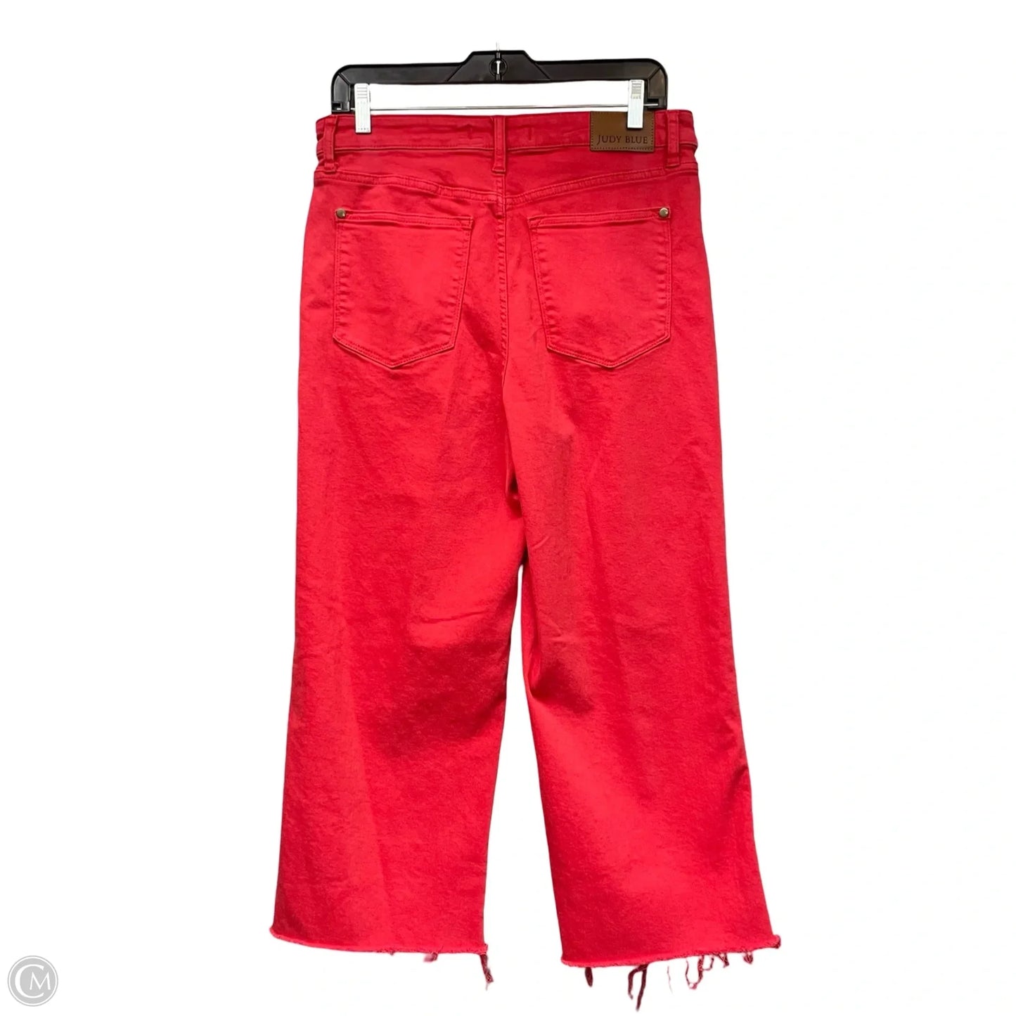 Jeans Straight By Judy Blue In Red, Size: 12