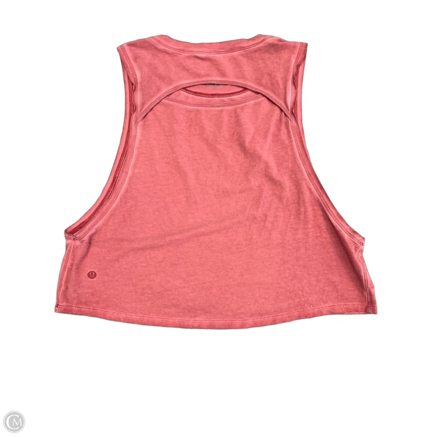 Athletic Tank Top By Lululemon In Maroon, Size: M