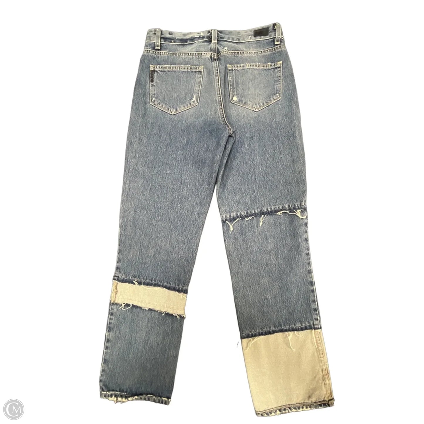 Jeans Straight By Paige In Blue Denim, Size: 2