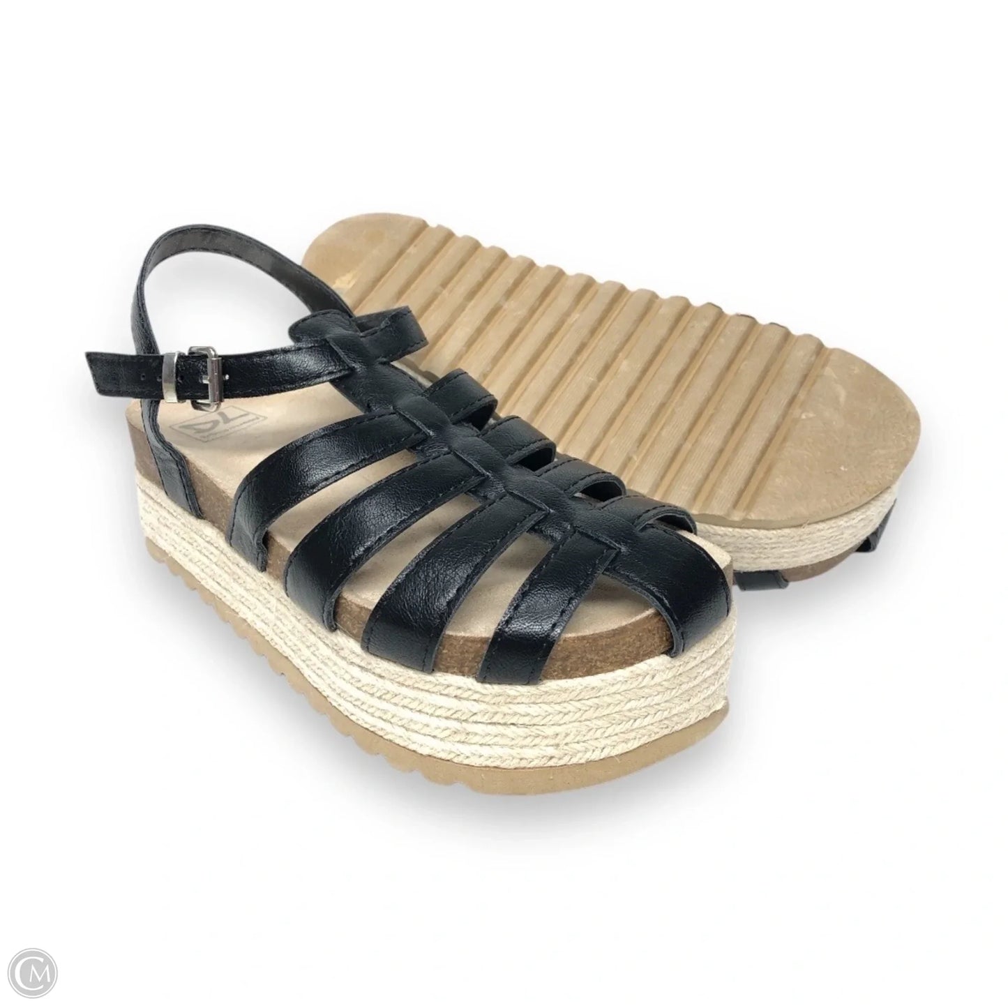 Sandals Heels Platform By Dirty Laundry In Black, Size: 8
