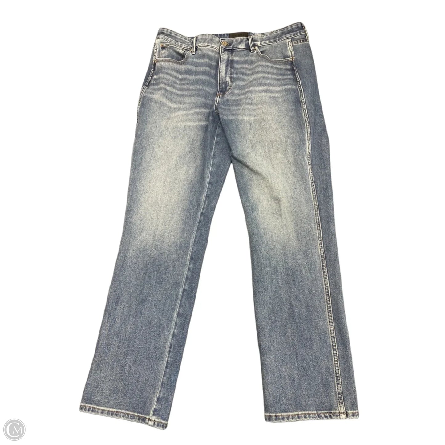 Jeans Straight By White House Black Market In Blue Denim, Size: 14