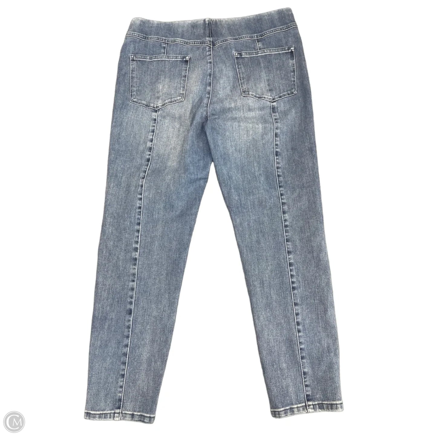 Jeans Jeggings By Soft Surroundings In Blue Denim, Size: L