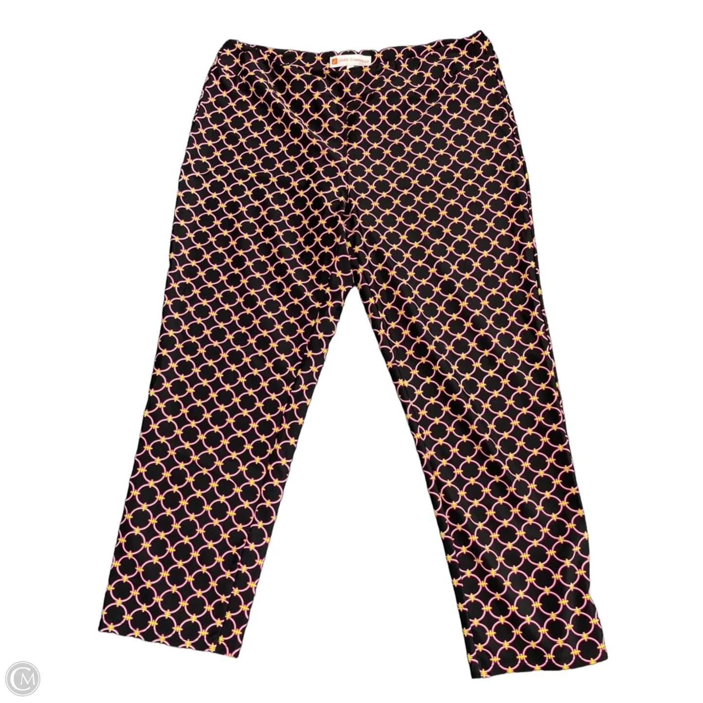 Pants Leggings By Jude Connally In Black & Pink, Size: M